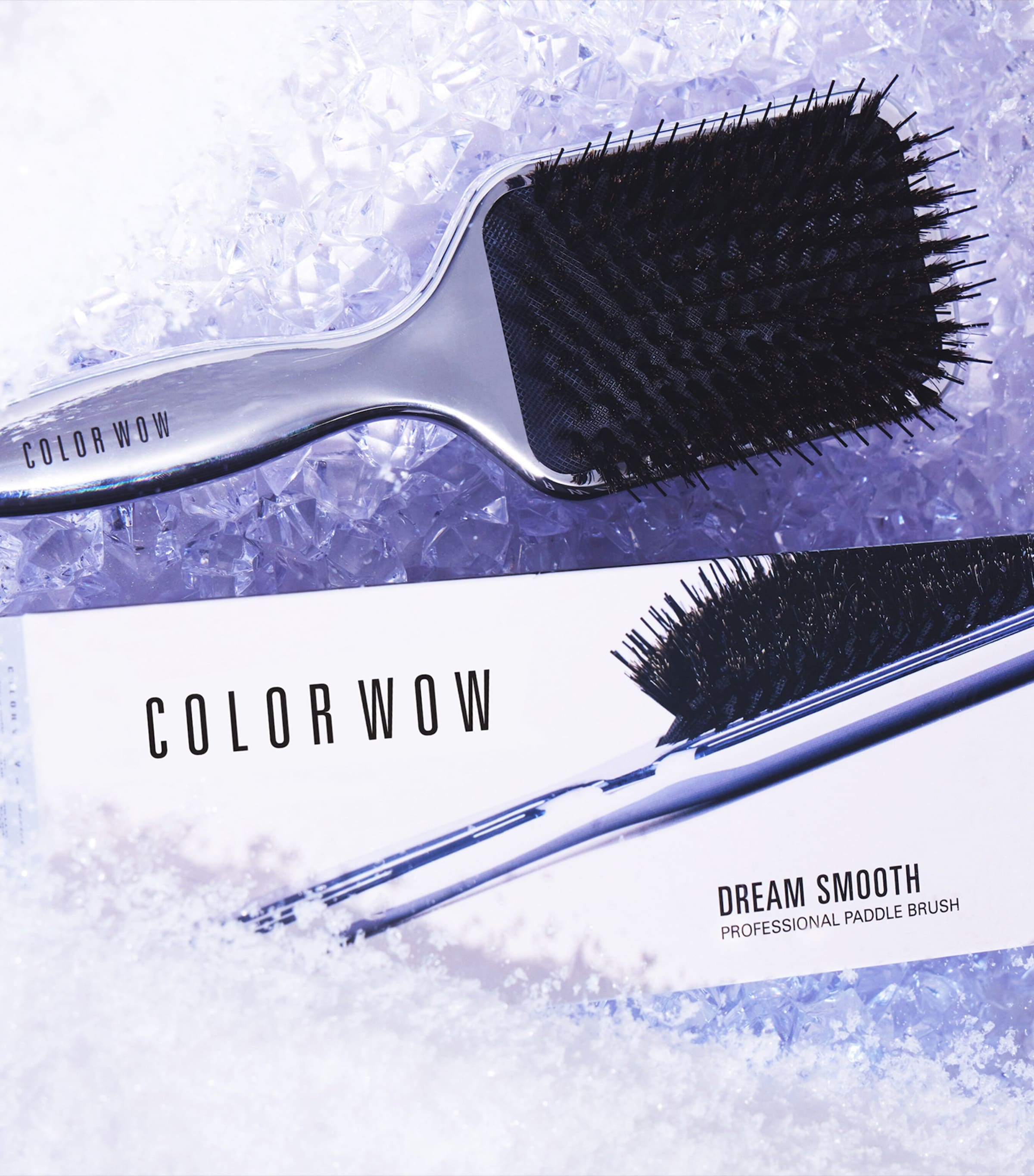 Dream Smooth Paddle Hair Brush NO COLOUR Image 3