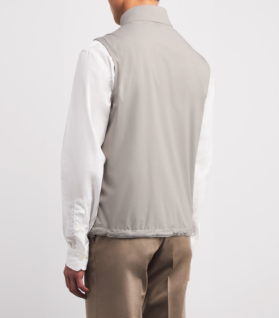 High-Neck Gilet NATURAL / BEIGE 036 Image 4