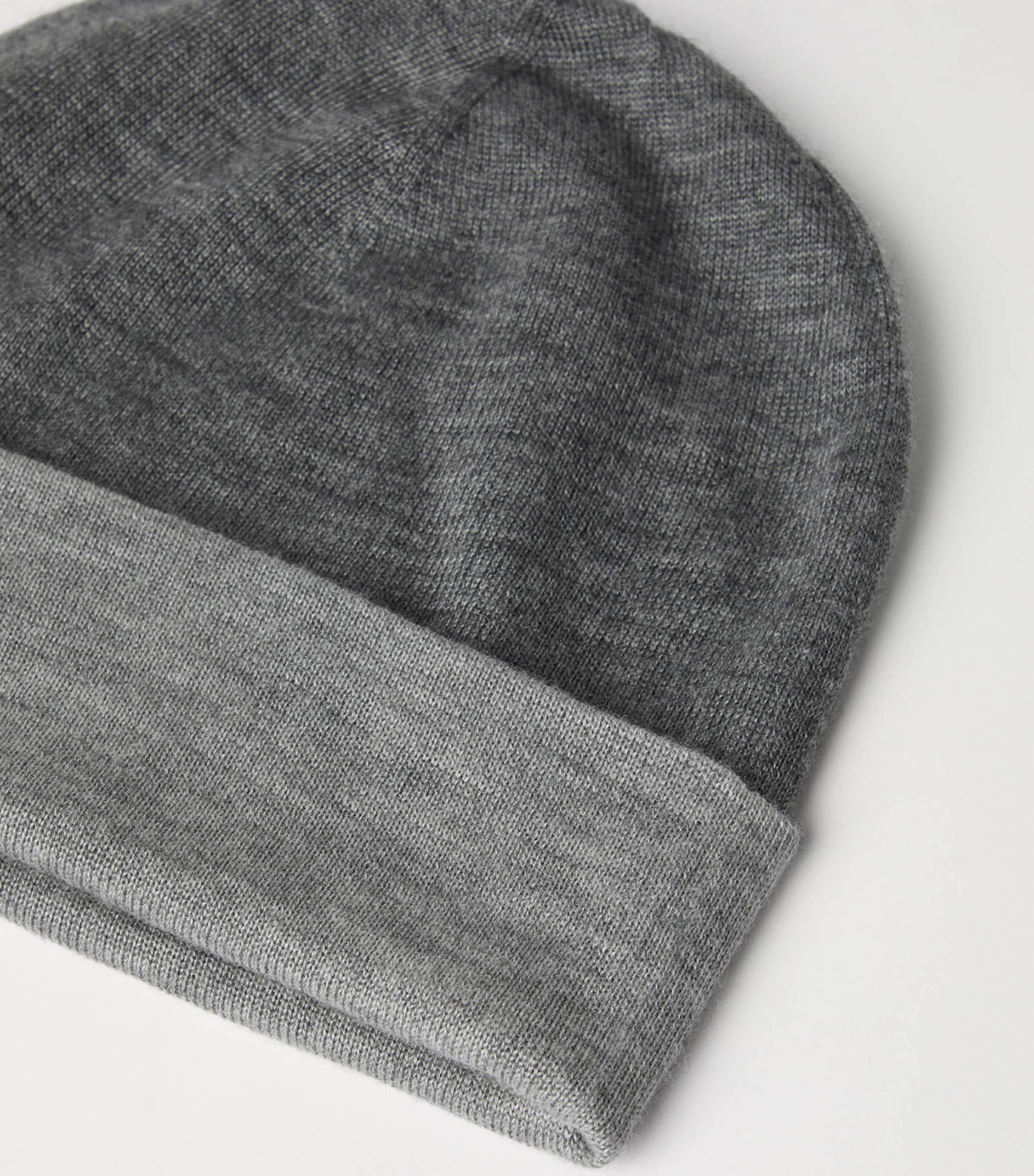 Cashmere-Silk Knitted Beanie C074K Image 2