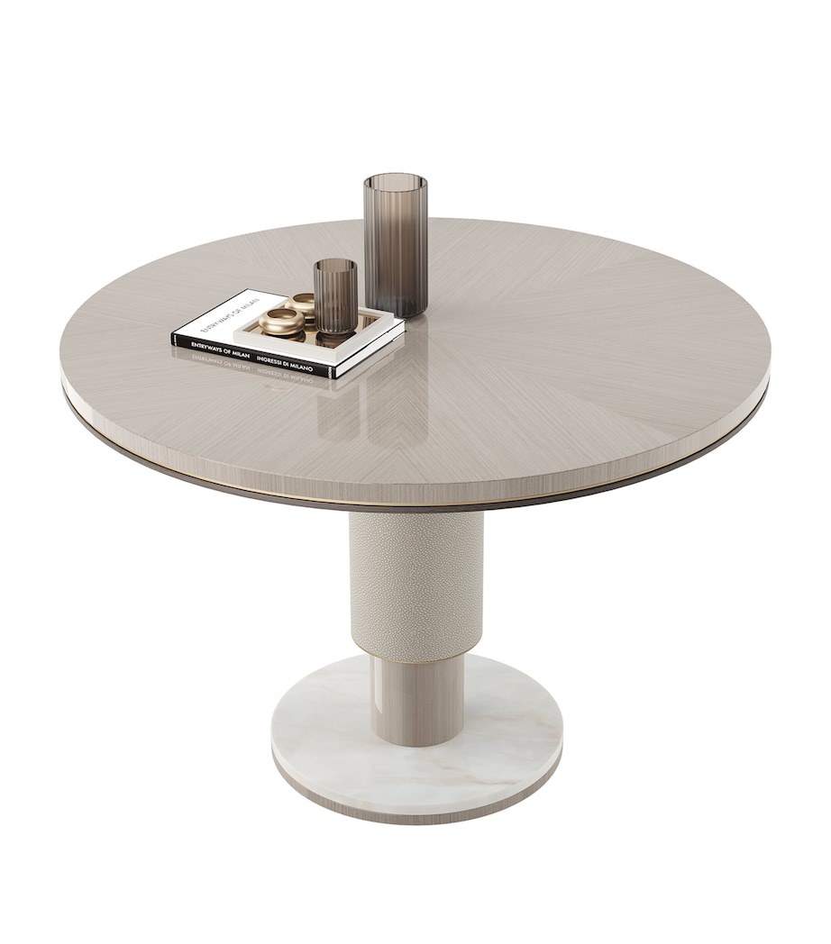 Cadiz Round Dining Table BEIGE Image 2