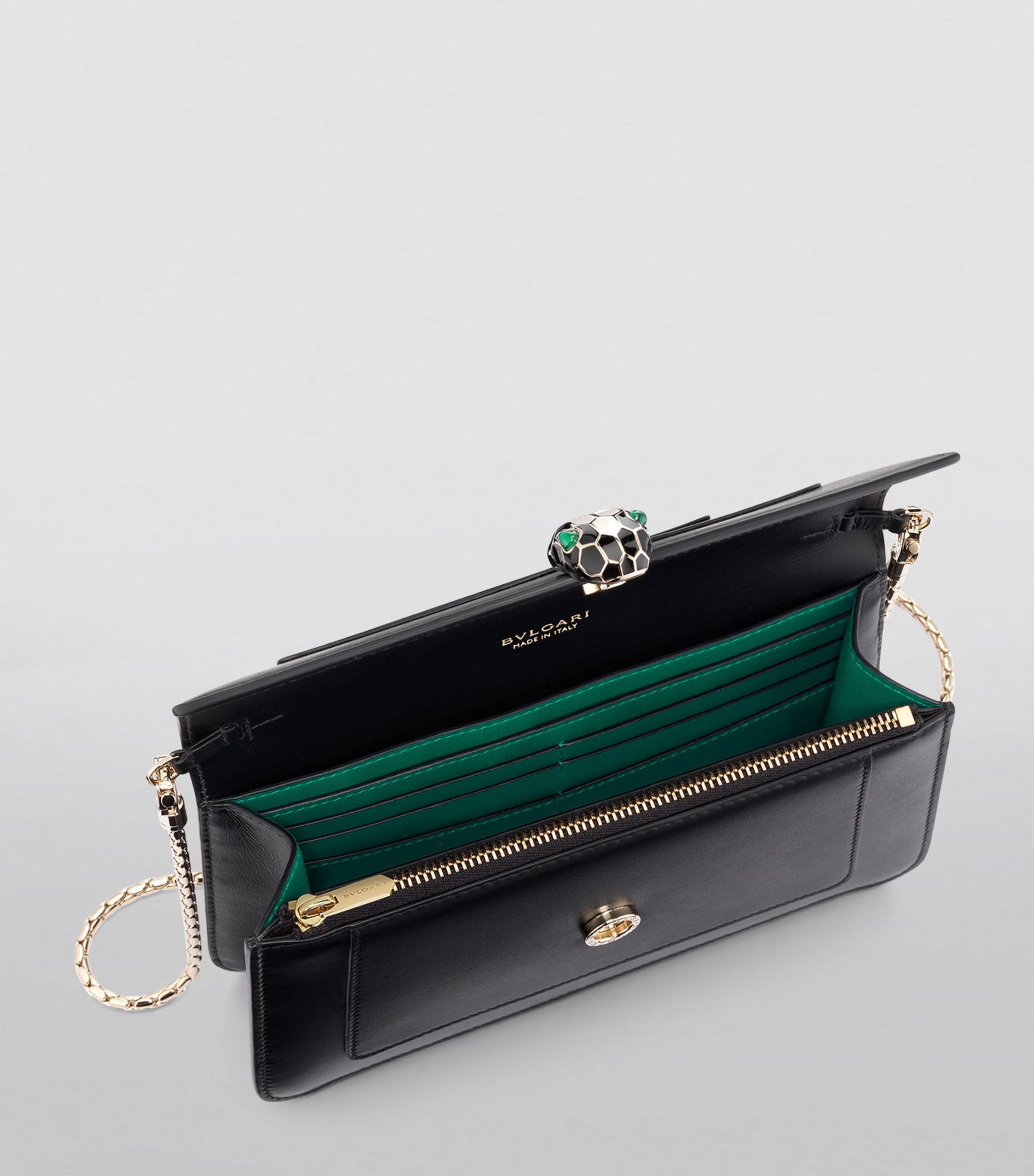 Bvlgari Serpenti Forever Chain Wallet | Harrods UK