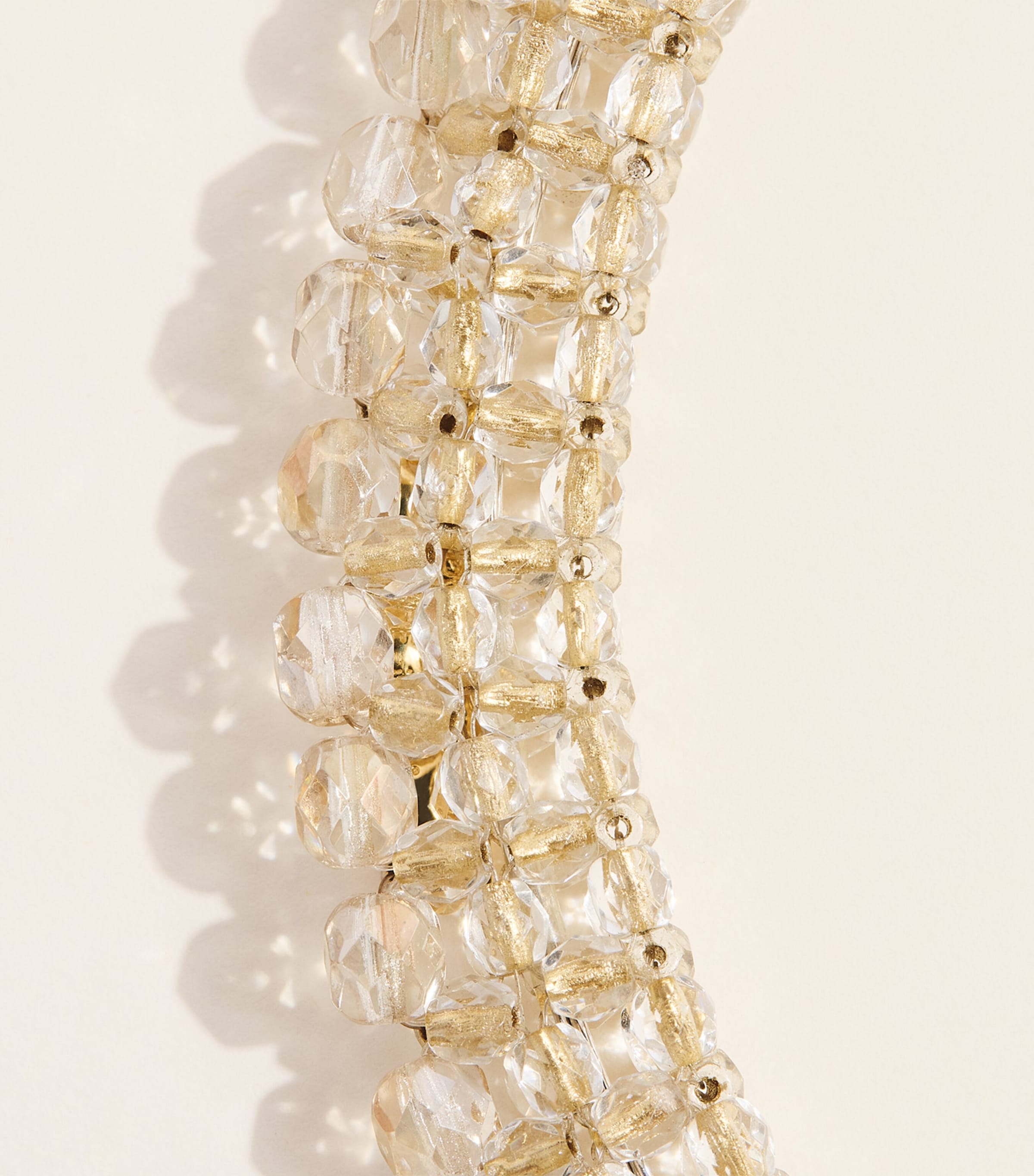 Coppola e Toppo Gold-Plated Fringe Sharon Necklace White/gold Image 5