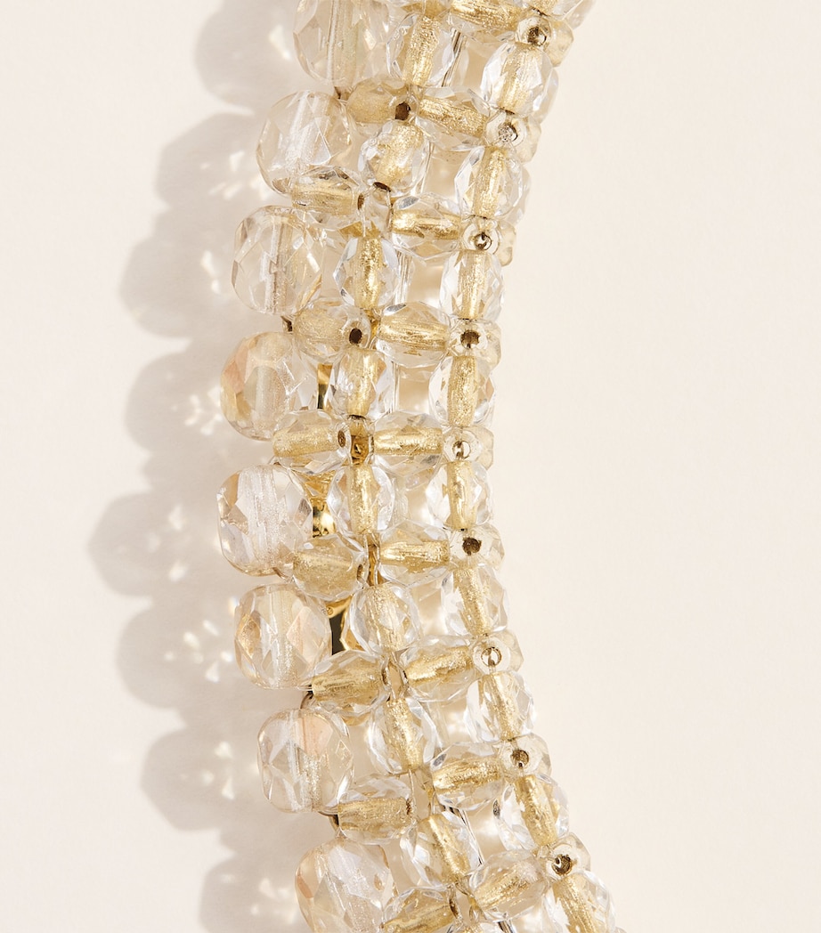 Coppola e Toppo Gold-Plated Fringe Sharon Necklace White/gold Image 5