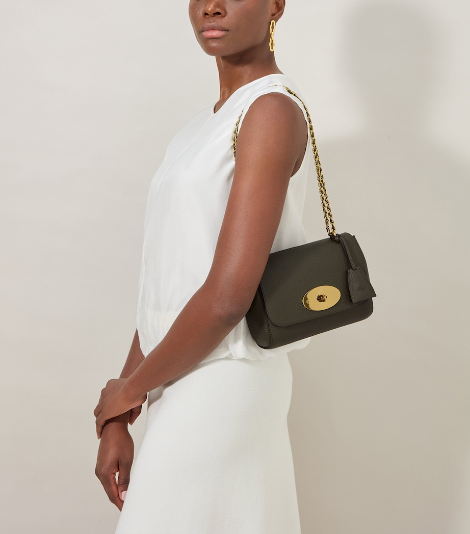 Leather Lily Shoulder Bag JUNIPER GREEN Image 2