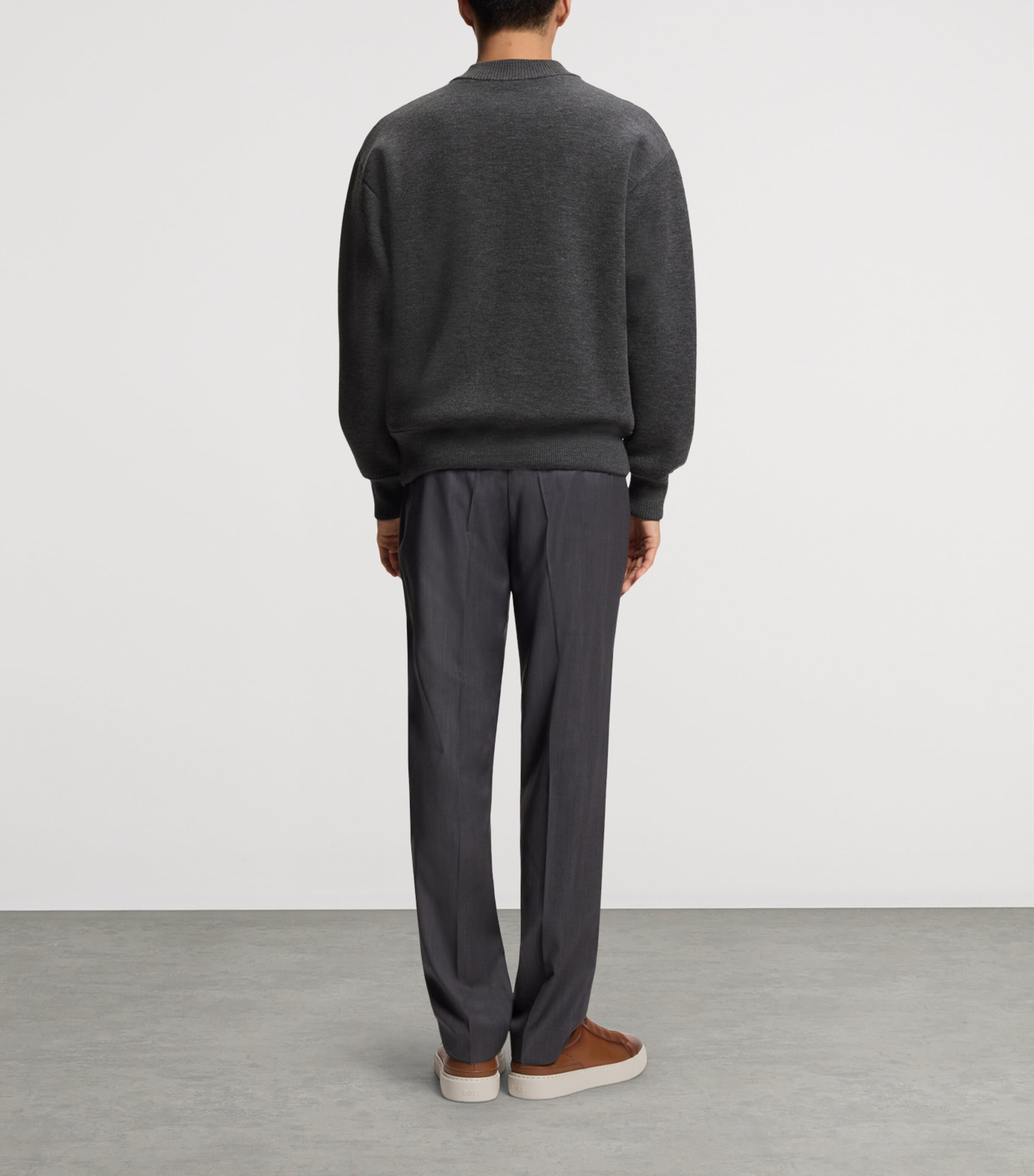 Wool-Blend Bomber Jacket 030 Image 3