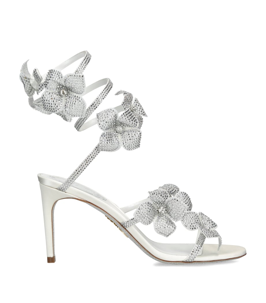Embellished Floriane Sandals 80 WHITE Image 1