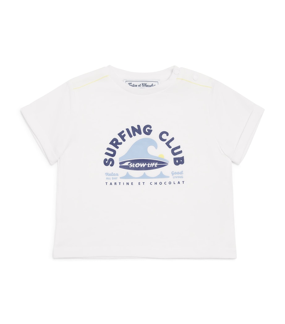 Tartine et Chocolat Cotton Wave T-Shirt (3 Months-4 Years) Image 1