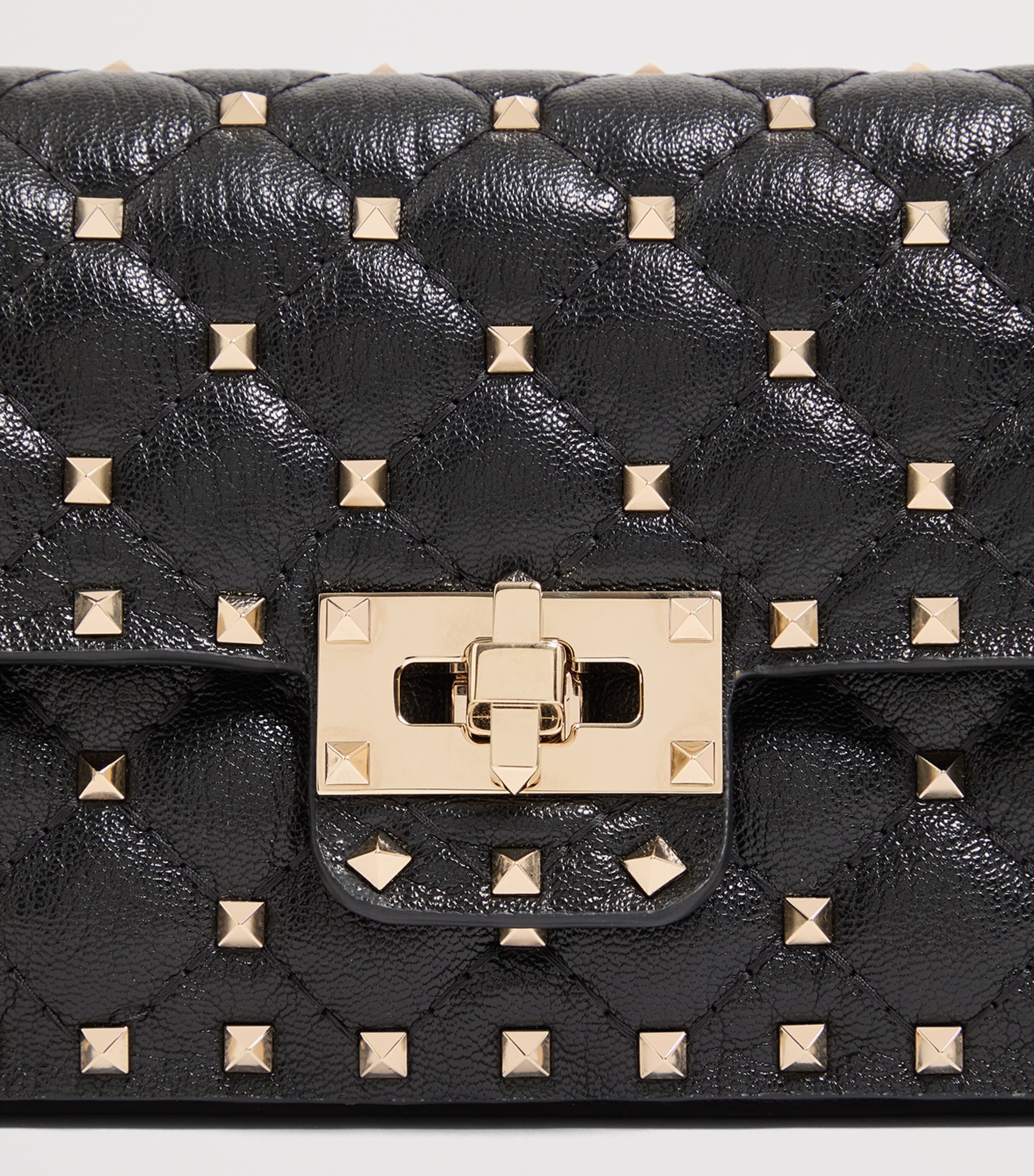 Valentino Garavani Medium Leather Rockstud Spike Shoulder Bag Image 6