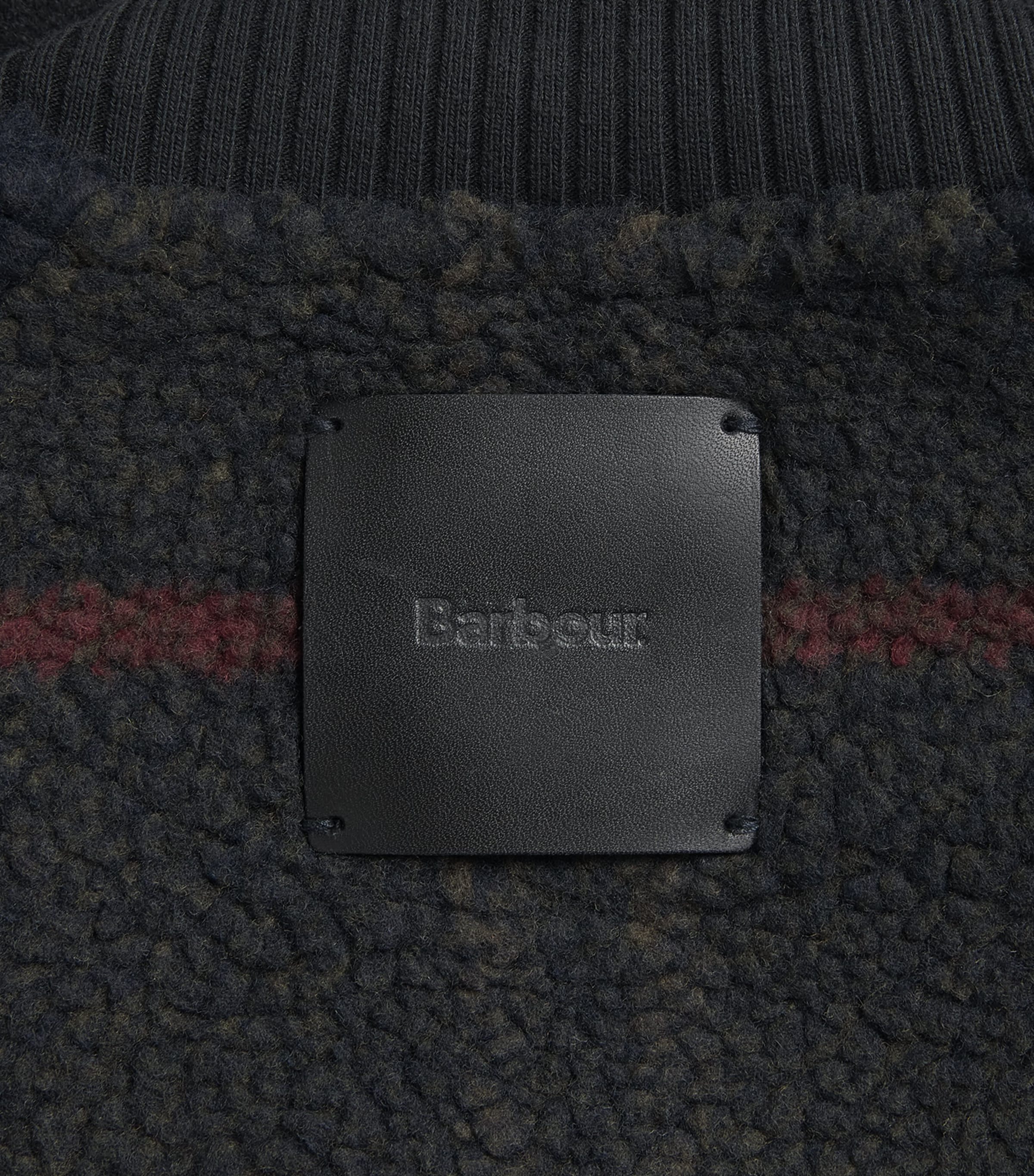 Barbour Womens Fleece Kirklees Jacket Shadow Clasc Tartan Image 6