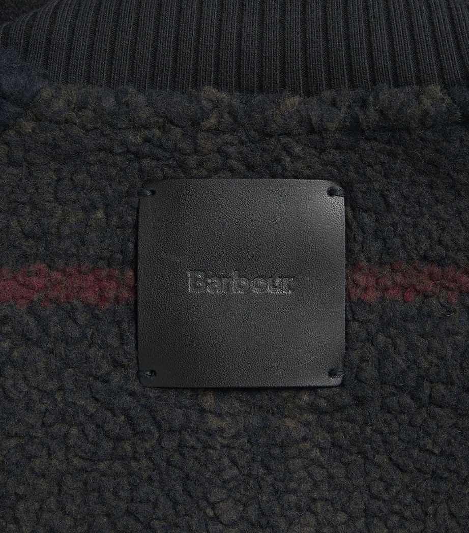 Barbour Womens Fleece Kirklees Jacket Shadow Clasc Tartan Image 6