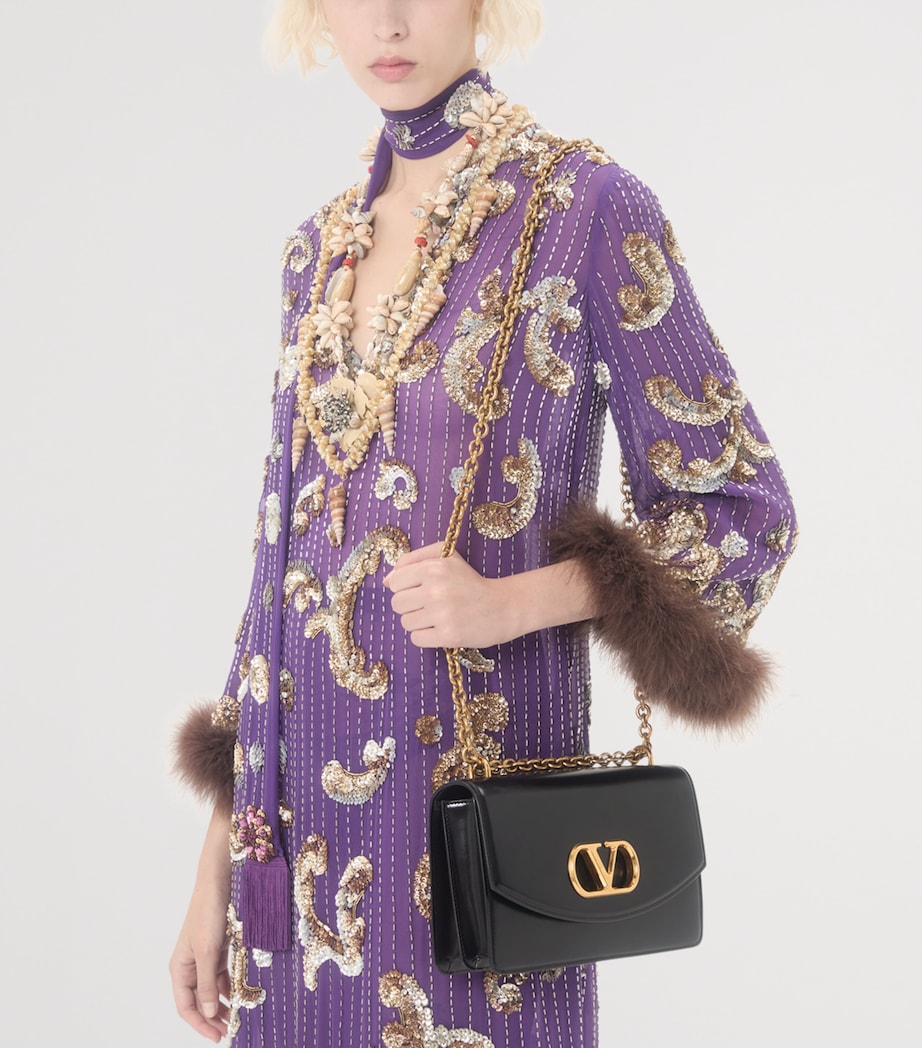 Silk Embellished Dress DDE Image 6