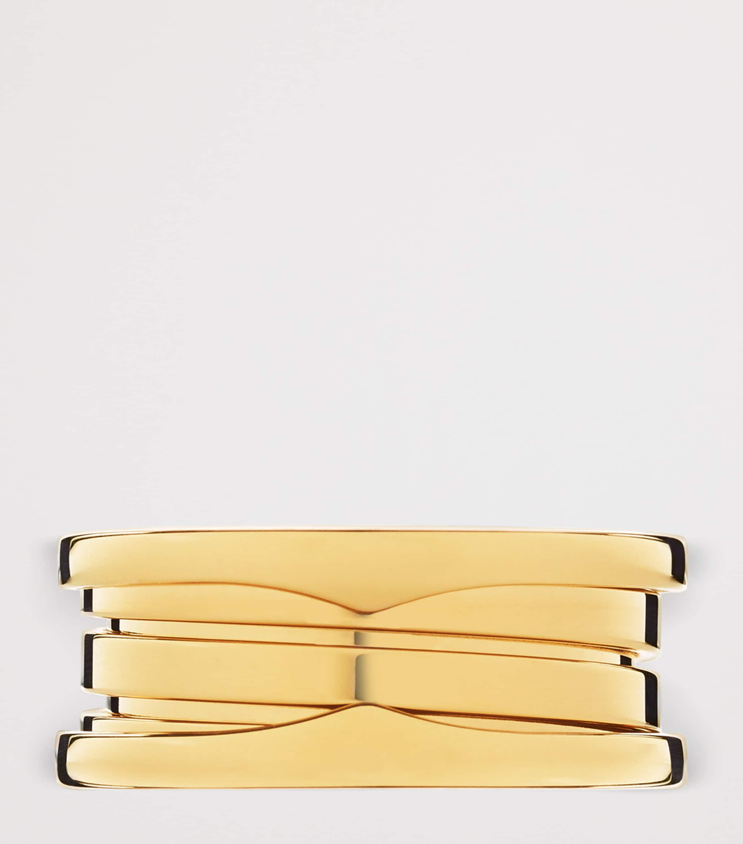 Yellow Gold B.zero1 Three-Band Ring YELLOW GOLD Image 4