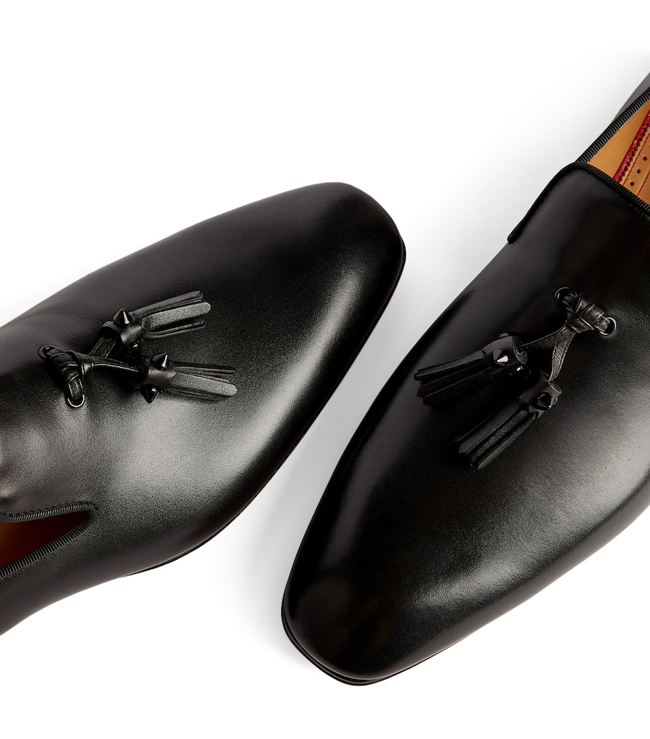 Dandelion Tassel Leather Loafers BK01 Image 7