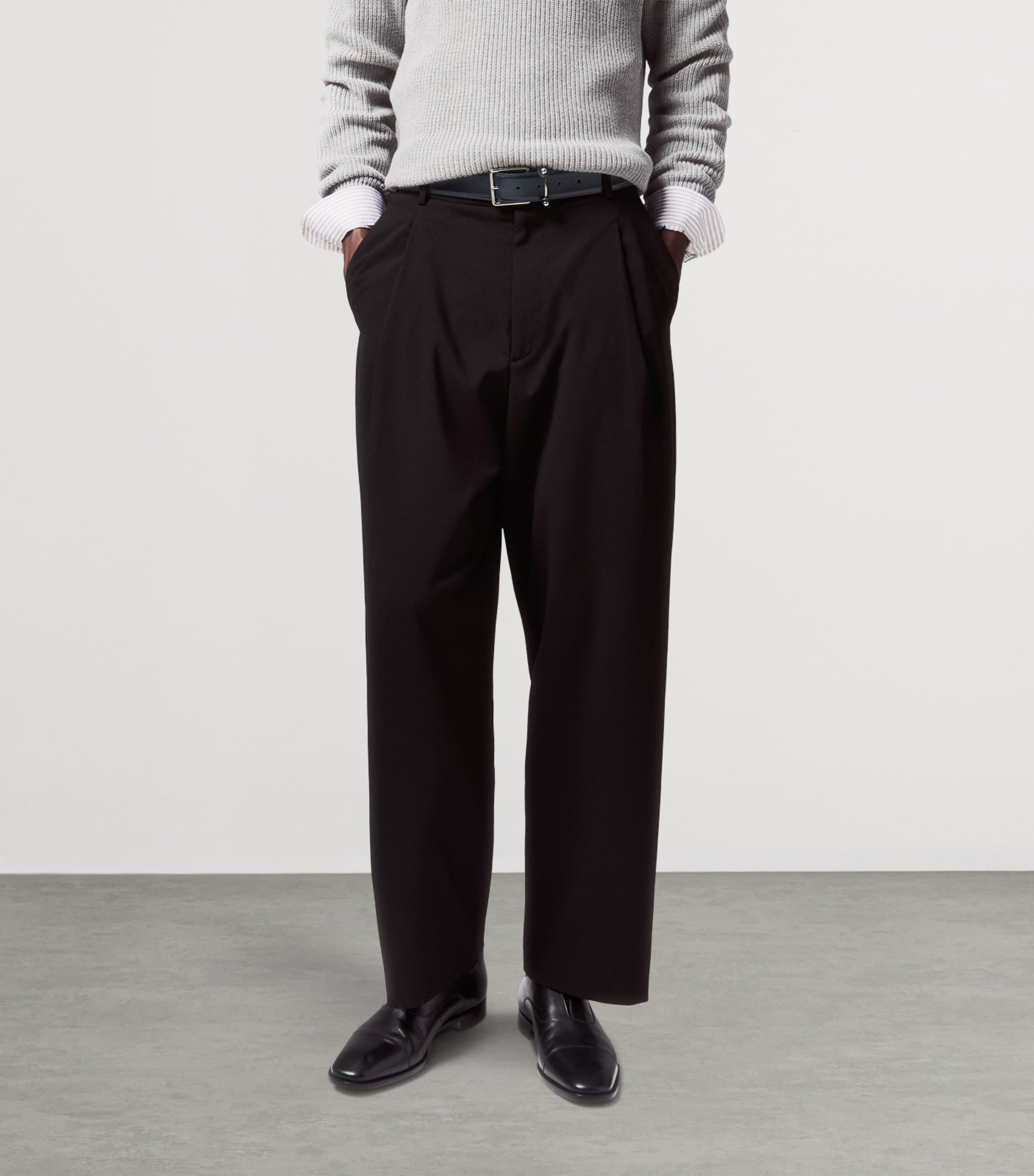 Alpha Male Calfskin Oxford Shoes BK01 Image 2