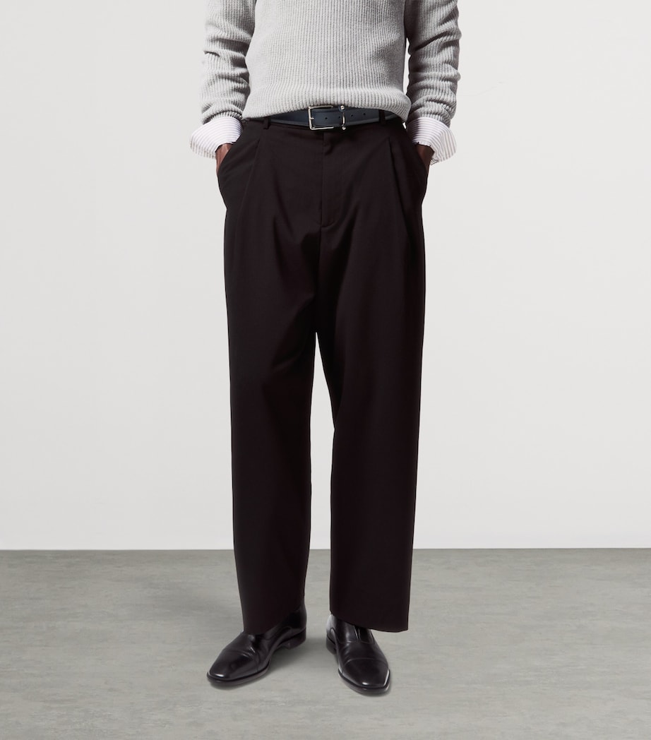 Alpha Male Calfskin Oxford Shoes BK01 Image 2