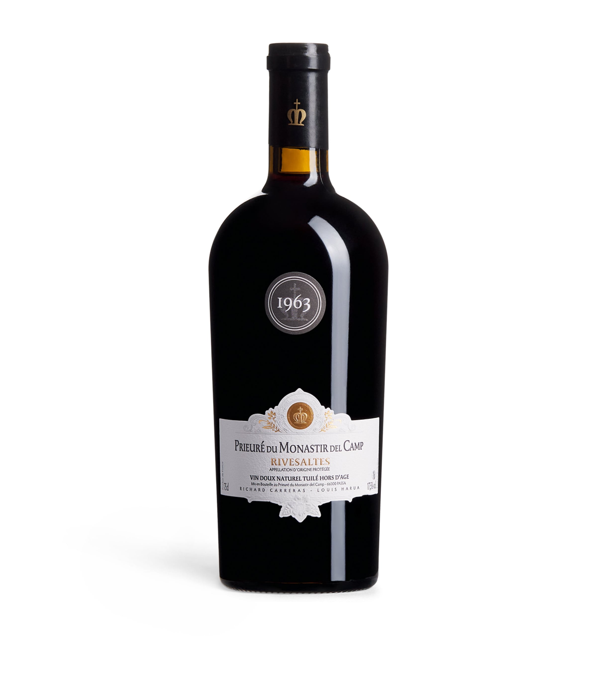 Château Prieuré du Monastir del Camp Monastir del Camp Rivesaltes Vin Doux Naturel 1963 (75cl) - Languedoc- Roussillon, France Image 1