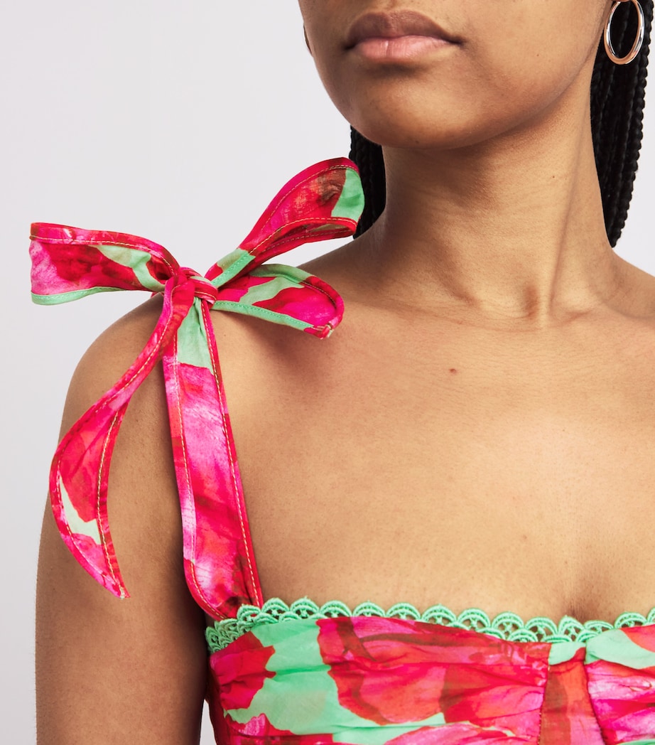 Floral Dessine Top GREEN BLOSSOM Image 6