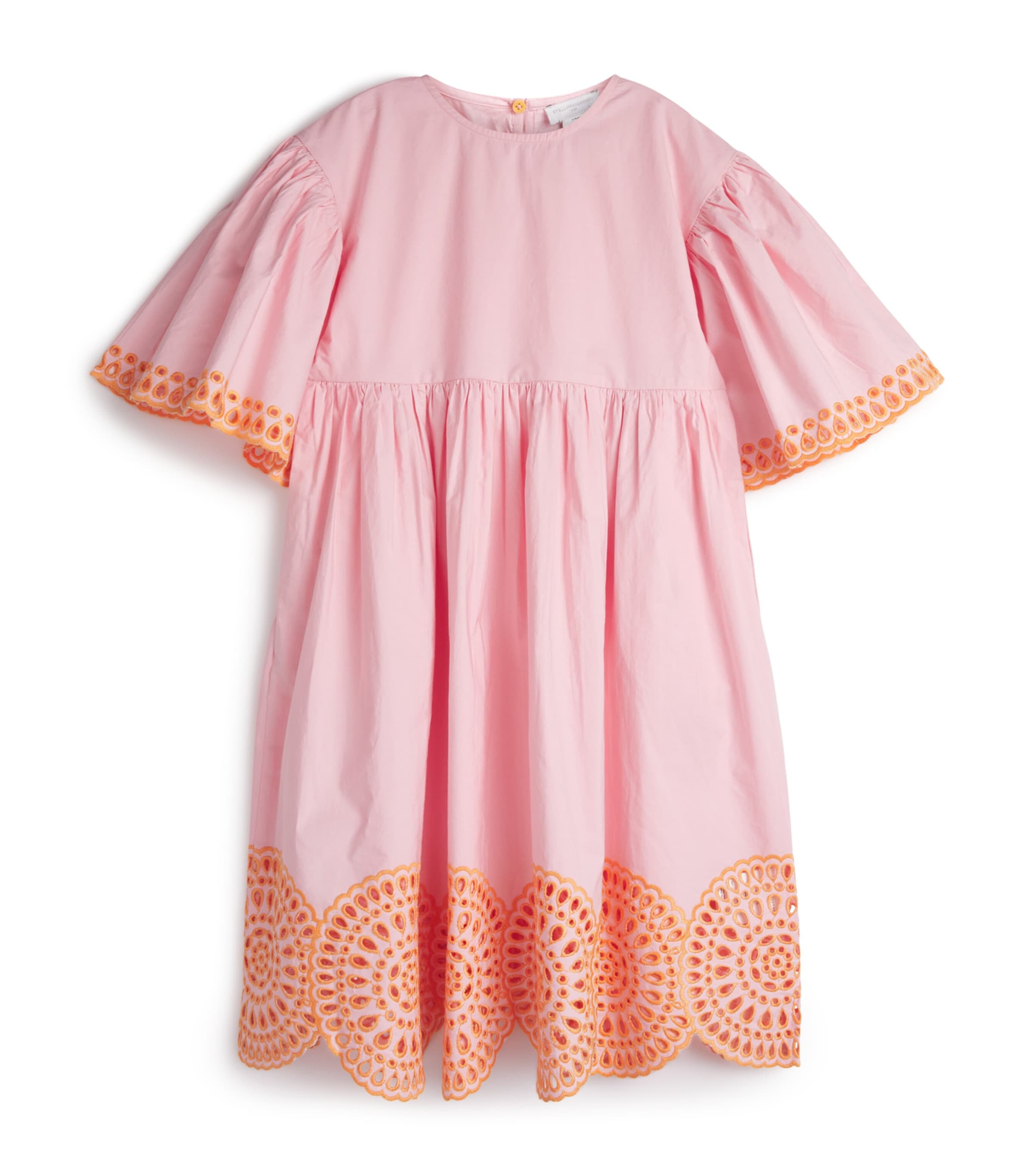 Organic Cotton Embroidered Dress  (3-14 Years) 51RROSA Image 1