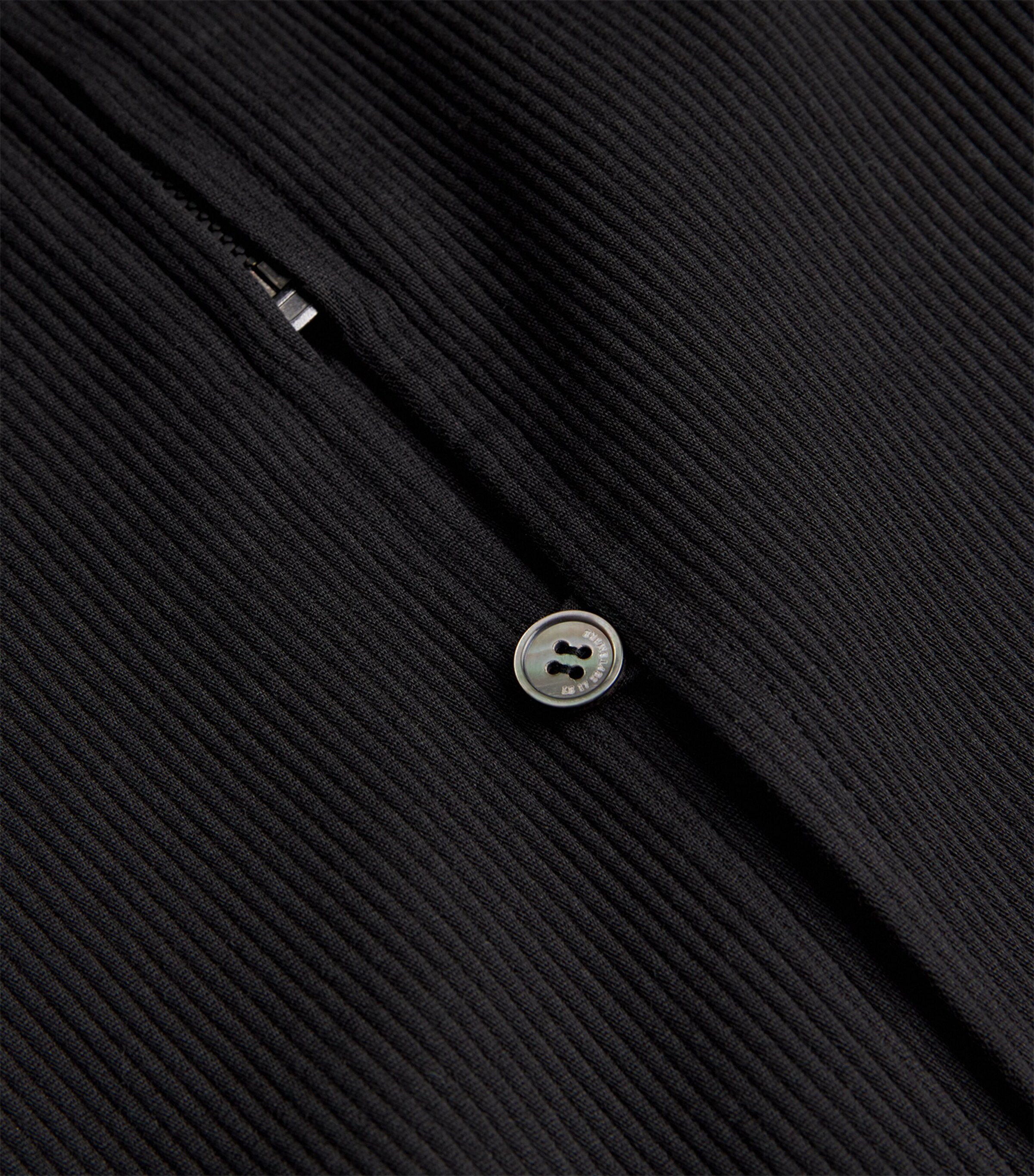 Le 17 Septembre Mens Cotton Jacket Black Image 5