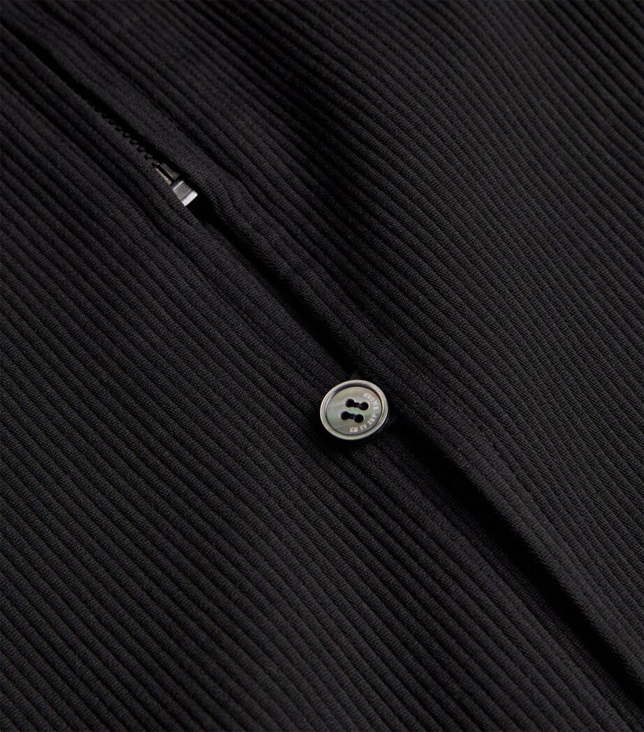 Le 17 Septembre Mens Cotton Jacket Black Image 5