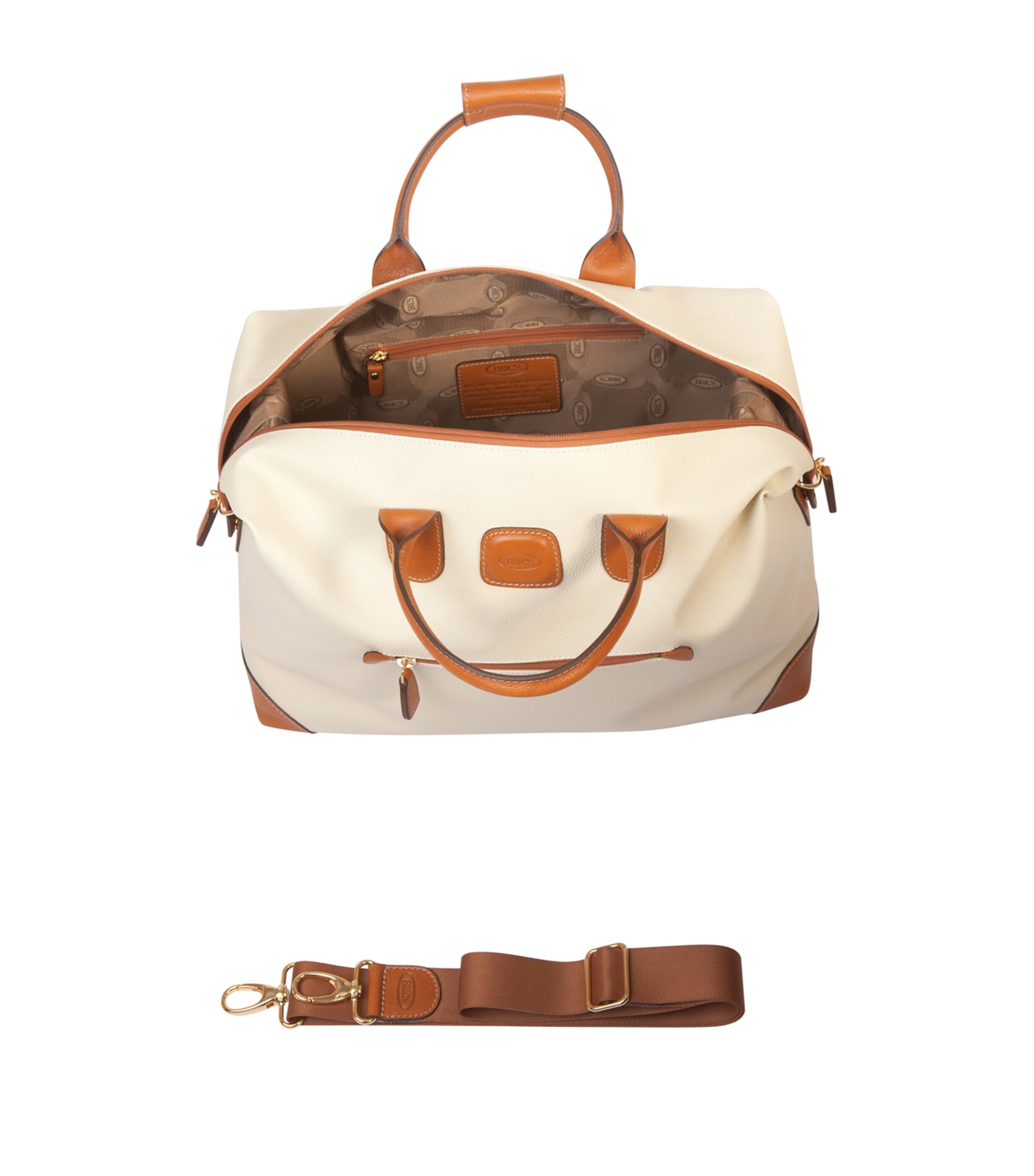 Firenze Small Duffle Bag (46cm) WHITE Image 3