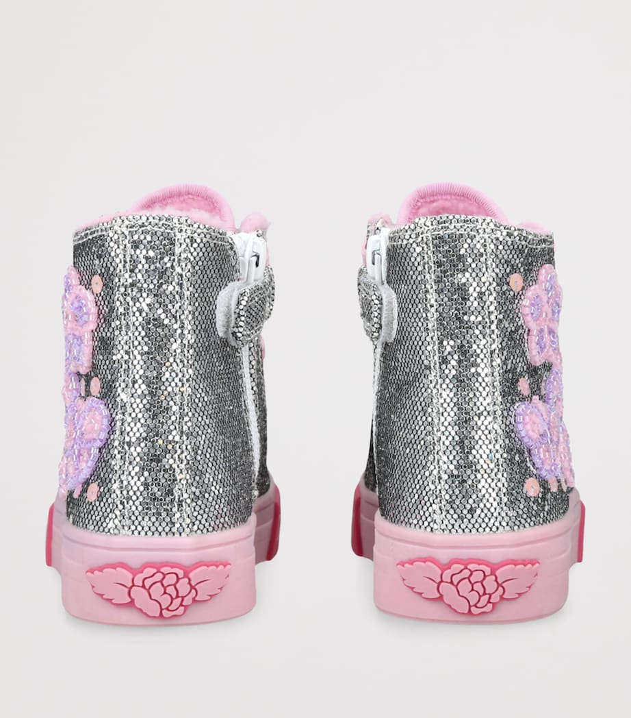 Glitter Taylor Sneakers SILVER Image 2