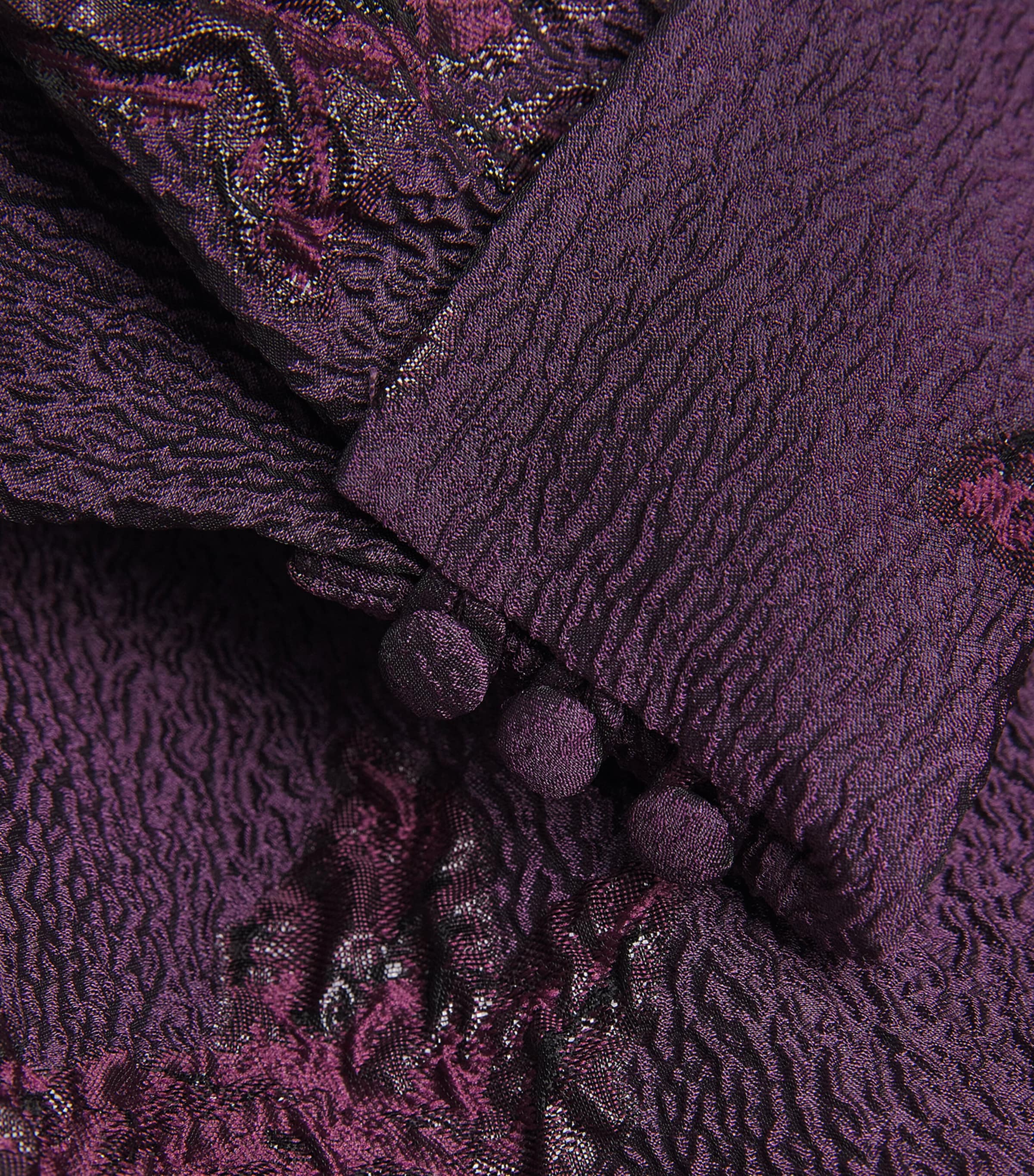 Brocade Alfina Gown BLACKBERRY Image 5