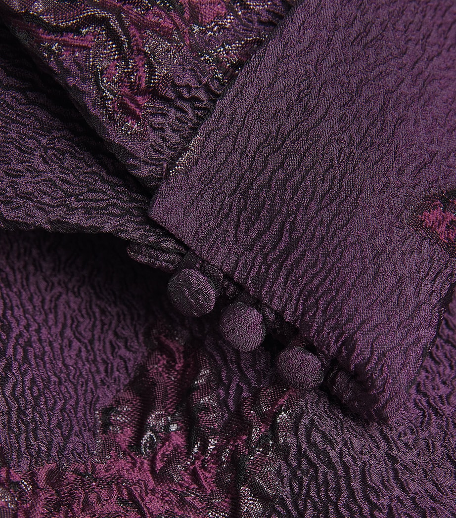 Brocade Alfina Gown BLACKBERRY Image 5