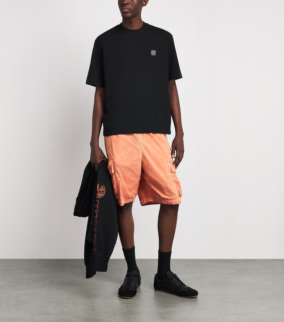 Stone Island Mens Organic Cotton Ghost T-Shirt Image 2