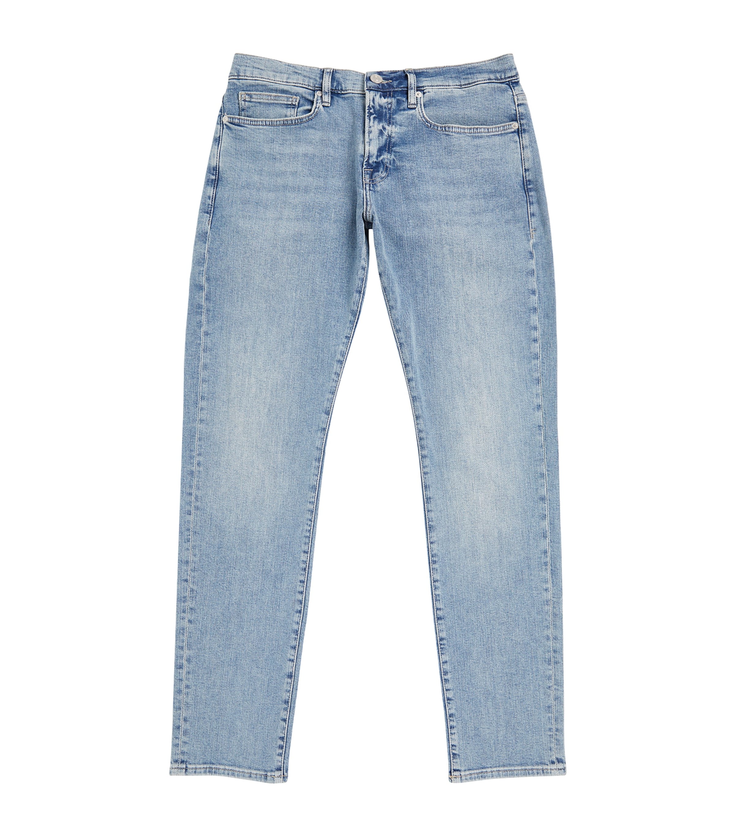 Shop Frame L'homme Slim Jeans In Navy