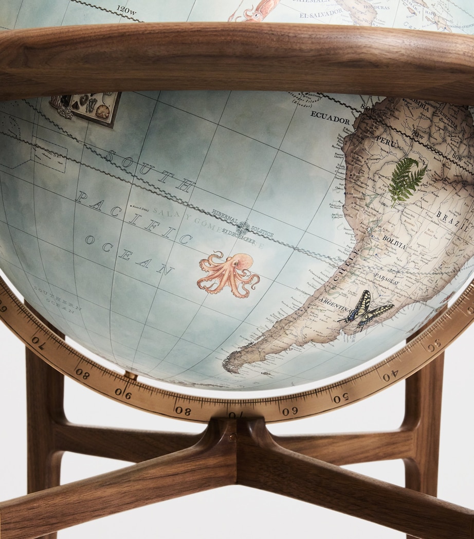 Terrestrial Floor-Standing Globe (50cm) REGENCY BLUE Image 9