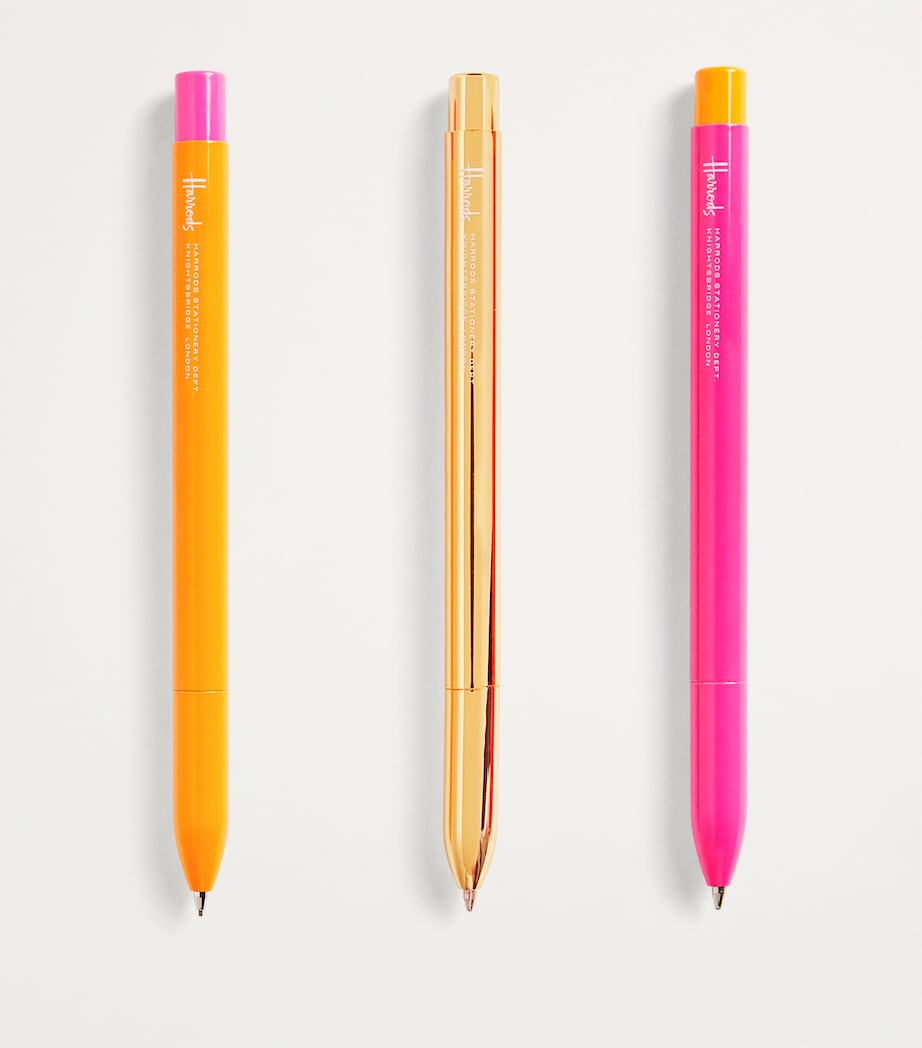 Logo Pens (Set of 3) YELLOW Image 2