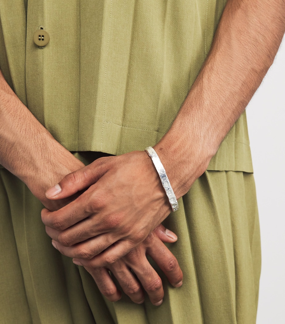 Sterling Silver Hallmark Bangle SILVER Image 2