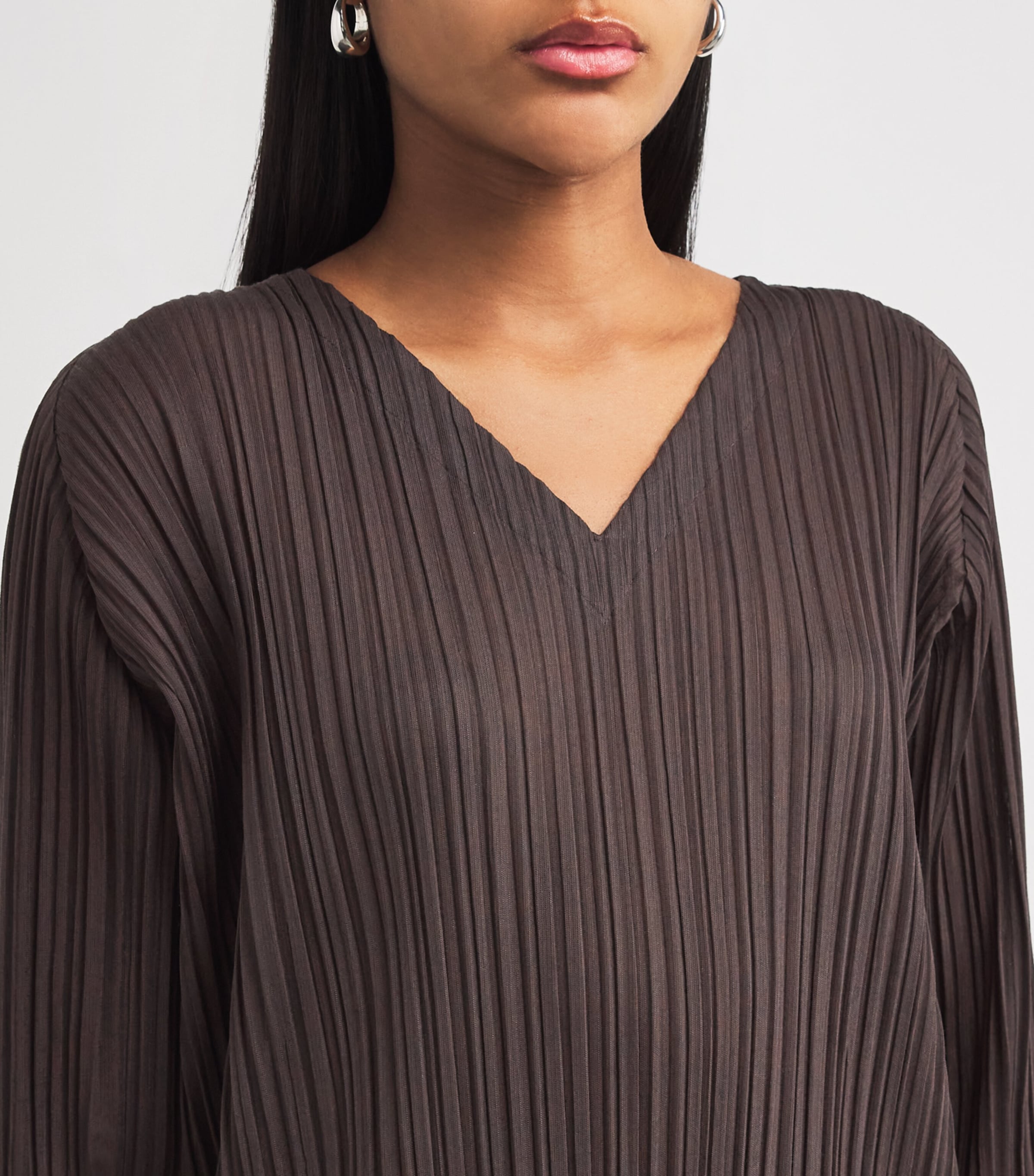 Ramie Midi Dress 45 Image 5