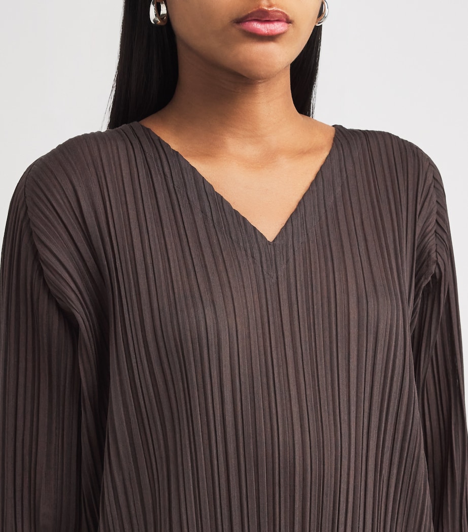 Ramie Midi Dress 45 Image 5