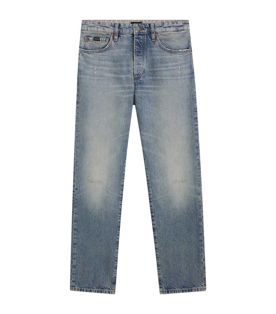 Stonewashed Straight Jeans 446 Image 1