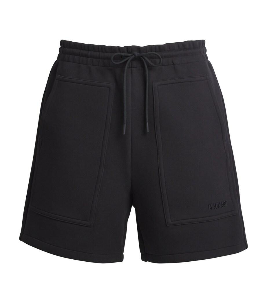 Double-Face Elwood-R Sweatshorts BLACK Image 1