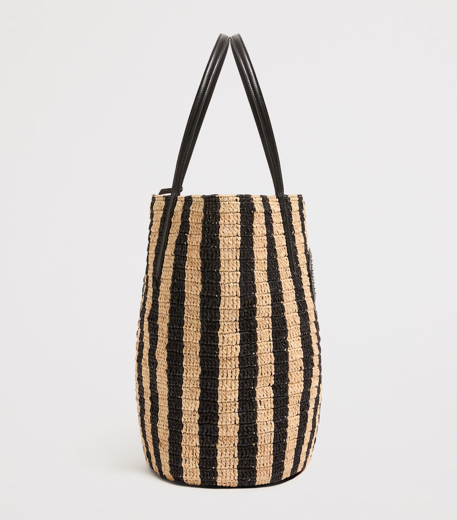 Valentino Garavani Raffia Bucket Bag Image 4