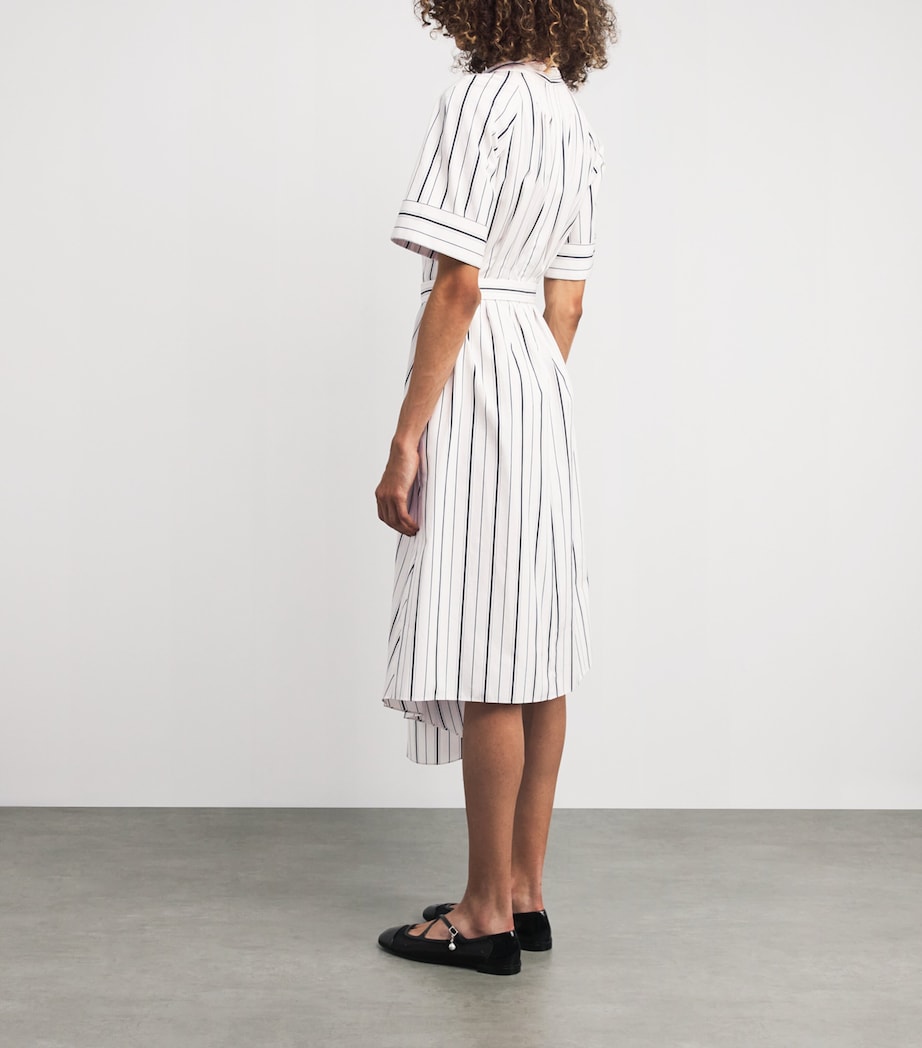 Belted Nansi Midi Dress IVRYB IVORY/BLACK Image 3