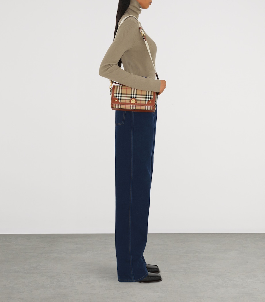 Check Top-Handle Bag BRIAR BROWN Image 3