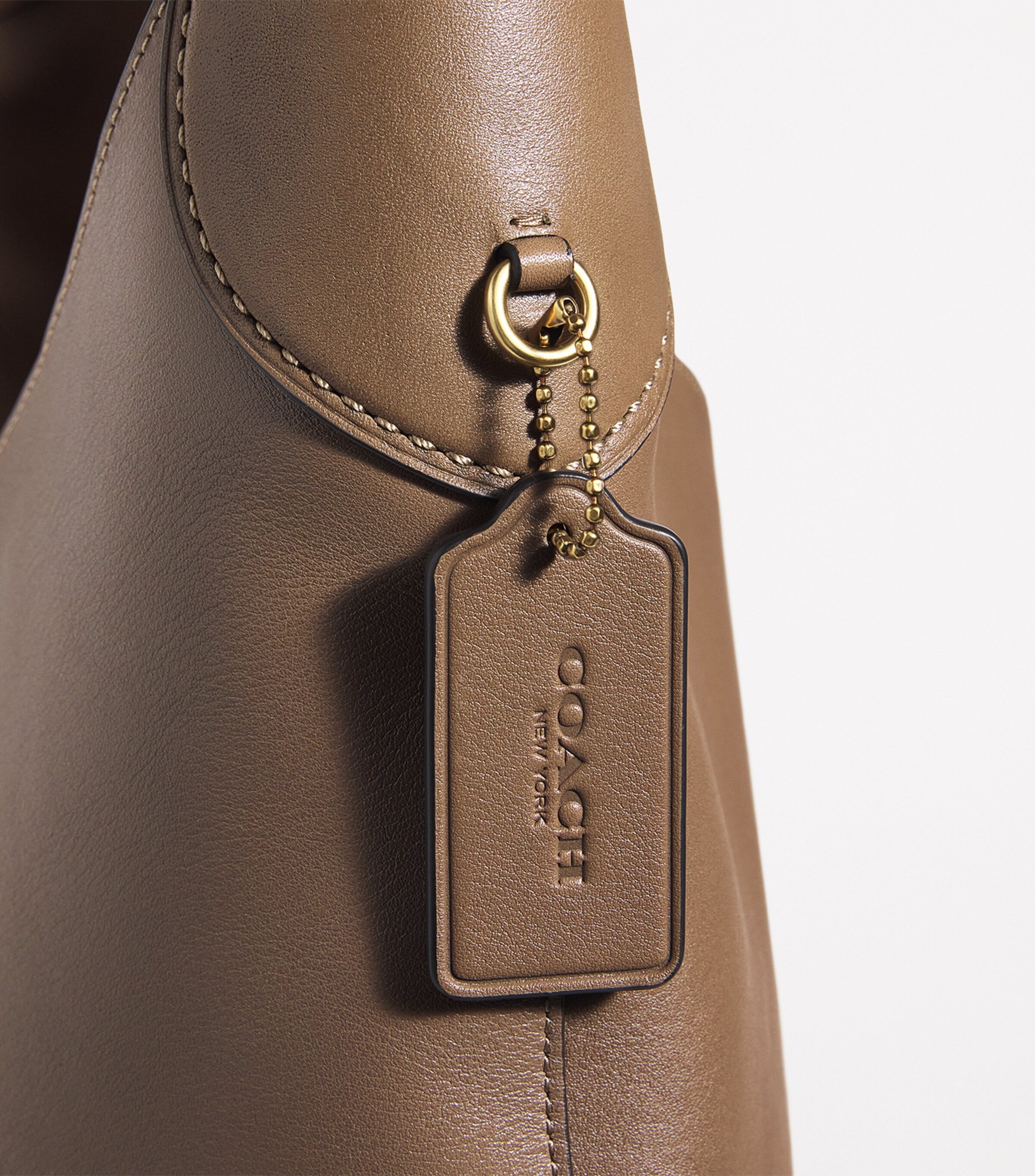Coach Brown Leather Brooklyn 39 Shoulder Bag | Harrods US