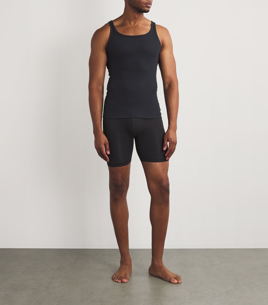 Cotton Ribbed Tank Tops (Pack of 3) ONYX Image 6