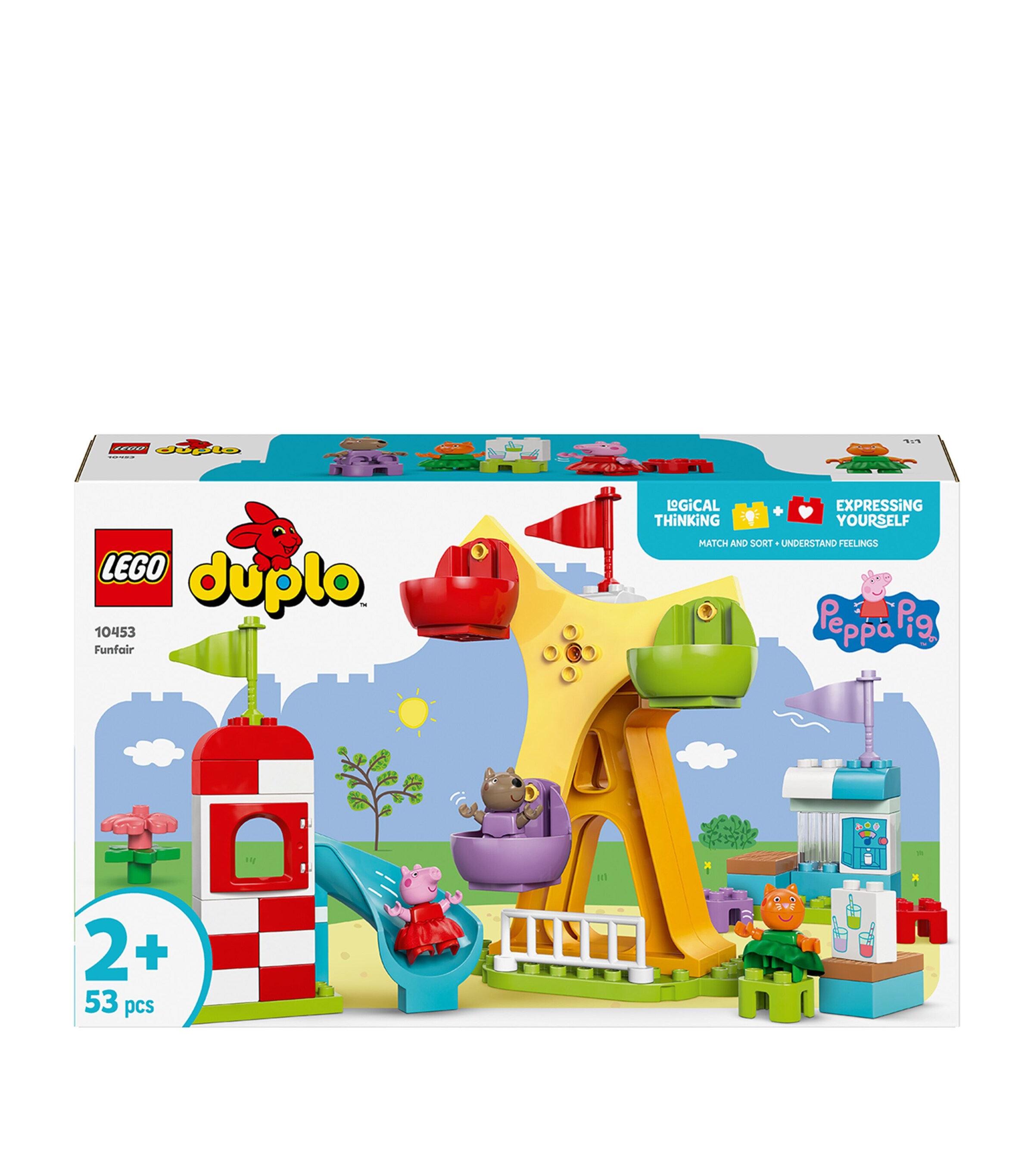 DUPLO Peppa Pig Funfair Set MULTI Image 3