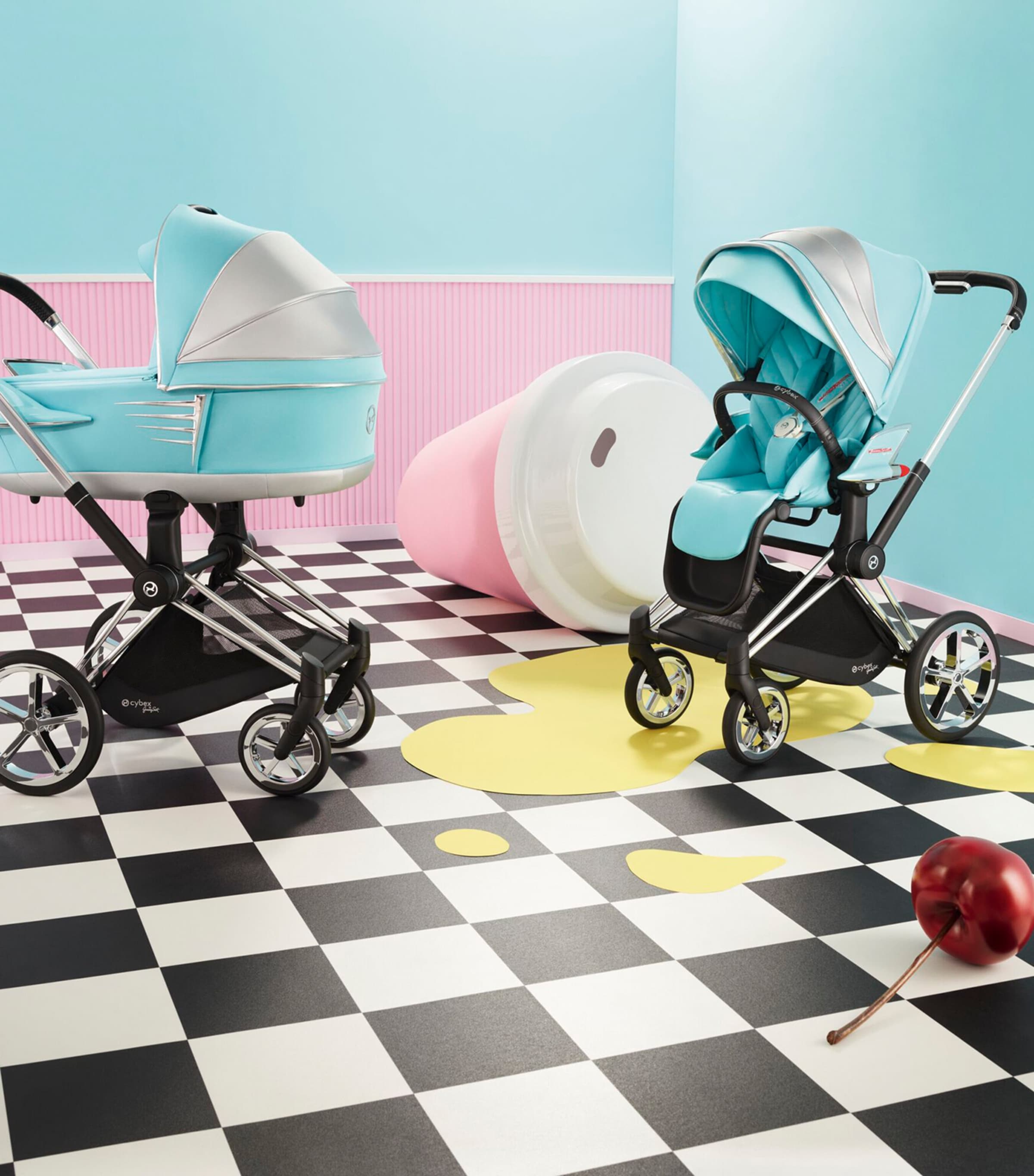 Jeremy scott baby stroller online