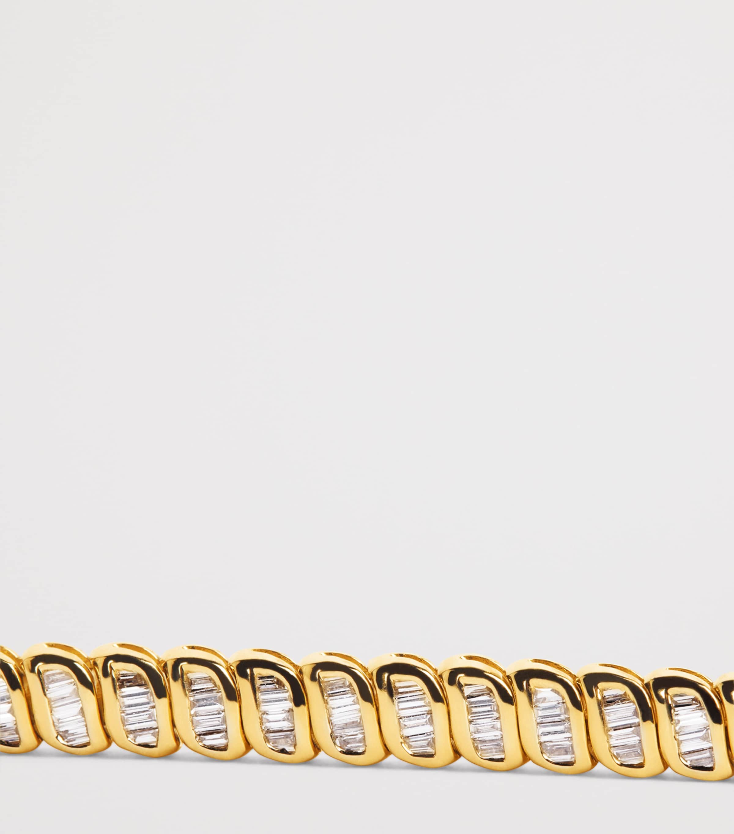 Yellow Gold and Diamond Zoe Necklace  YELLOW GOLD Image 3