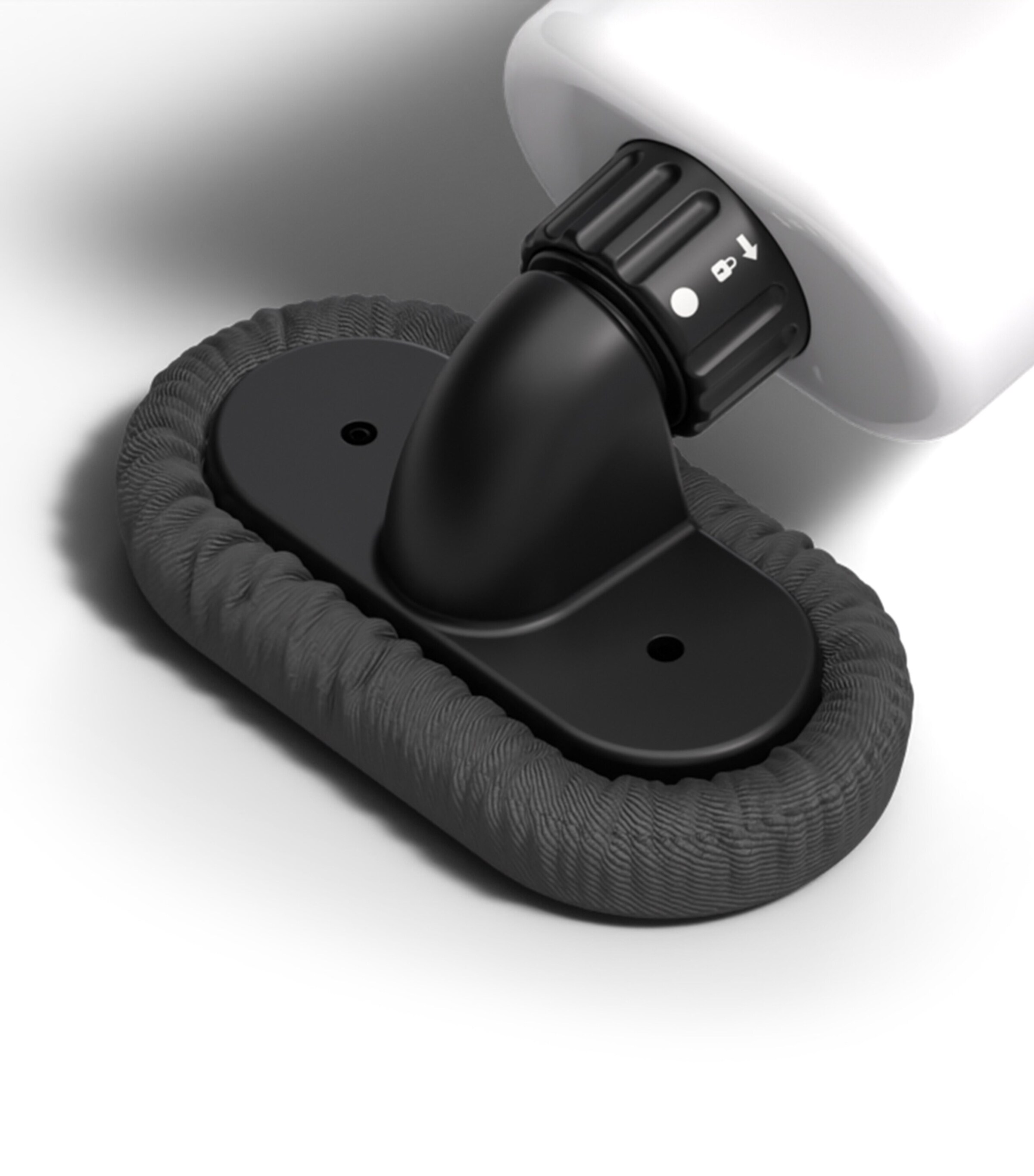 Microfibre Cloths (Pack of 4) BLACK Image 3