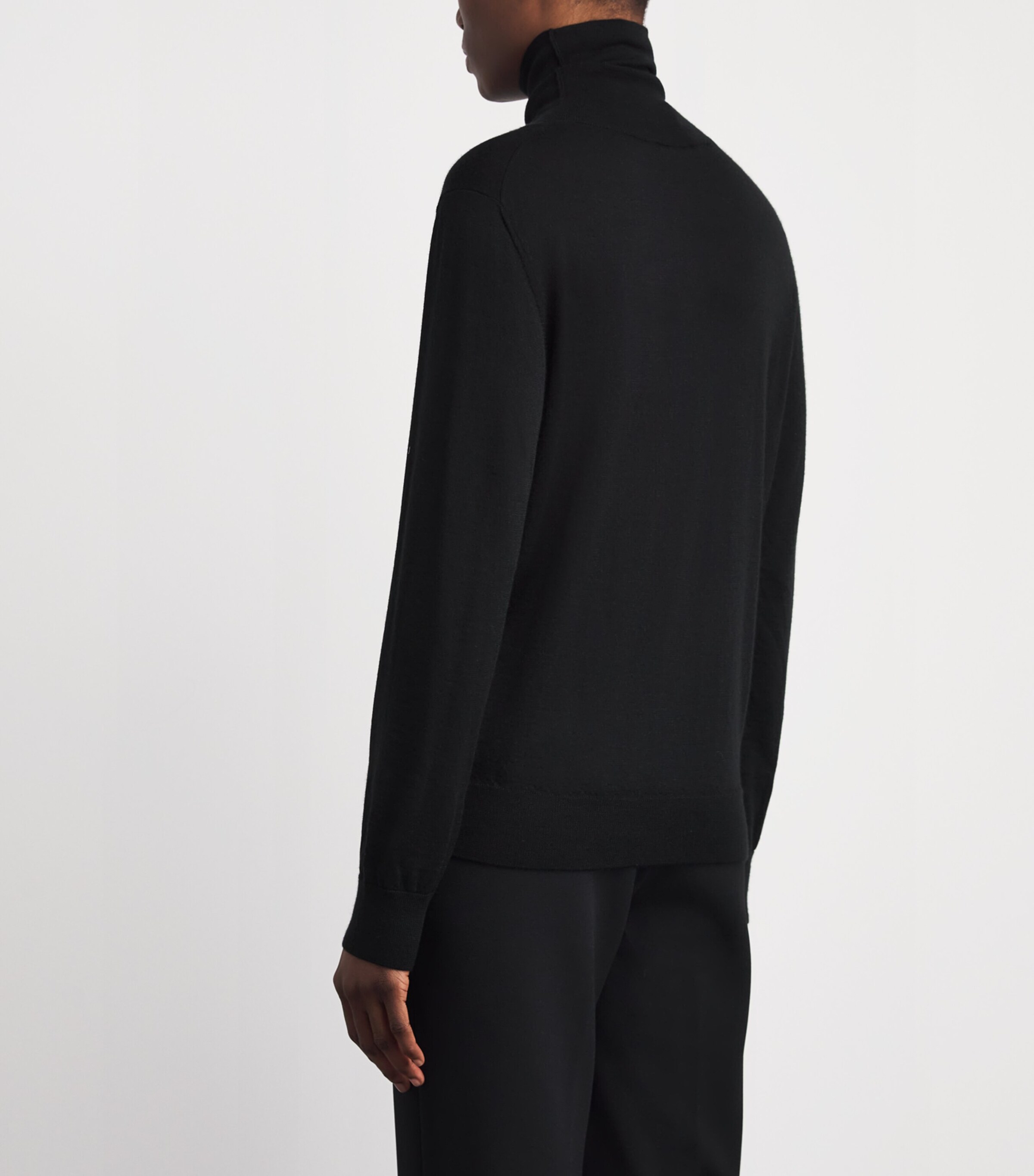 Brioni Womens Cashmere-Silk Rollneck Sweater Image 5
