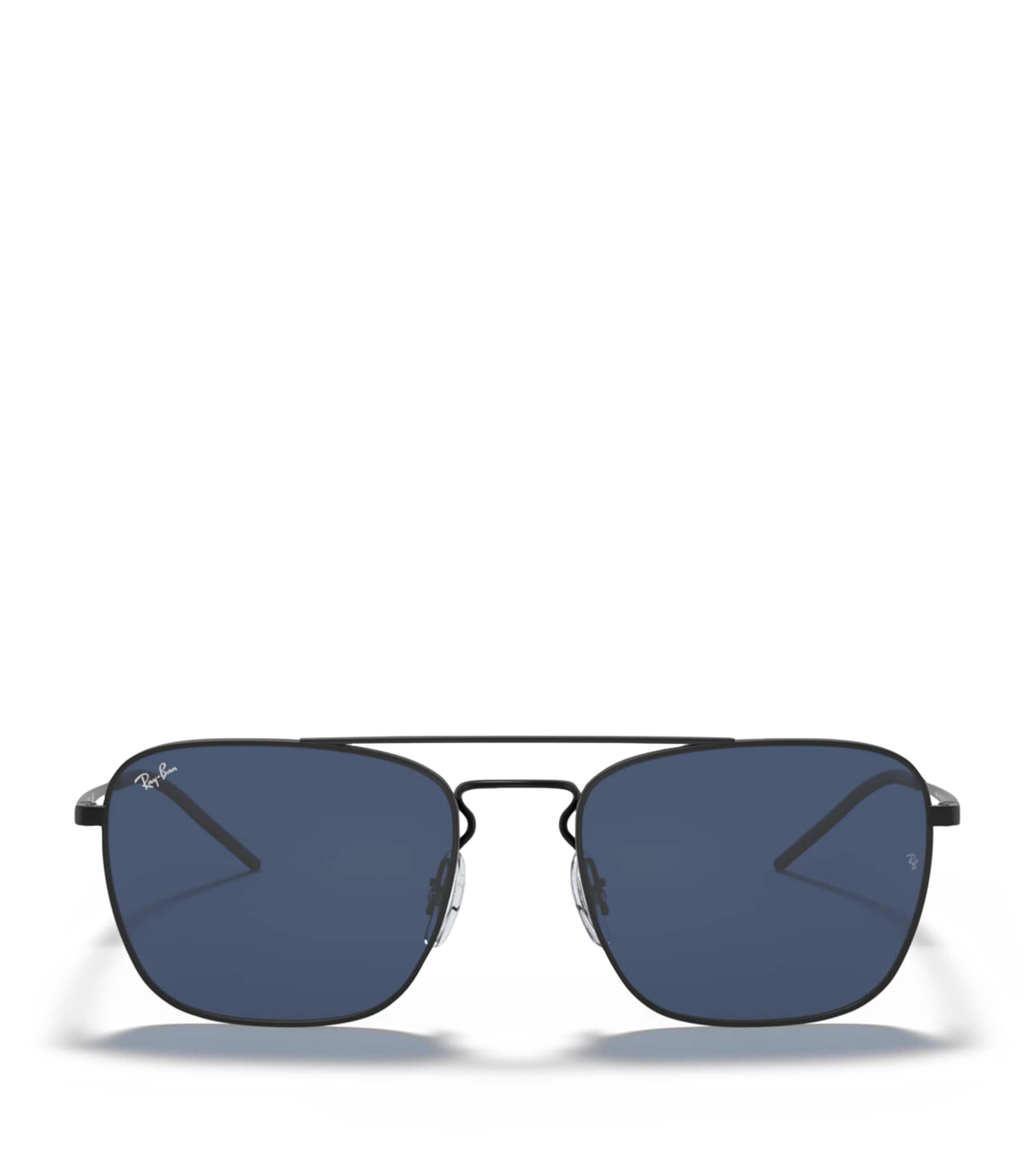 Ray-Ban Metal Square Sunglasses | Holiday Shop | Mens | Sunglasses | Men Accessories | Designers | Ray Ban