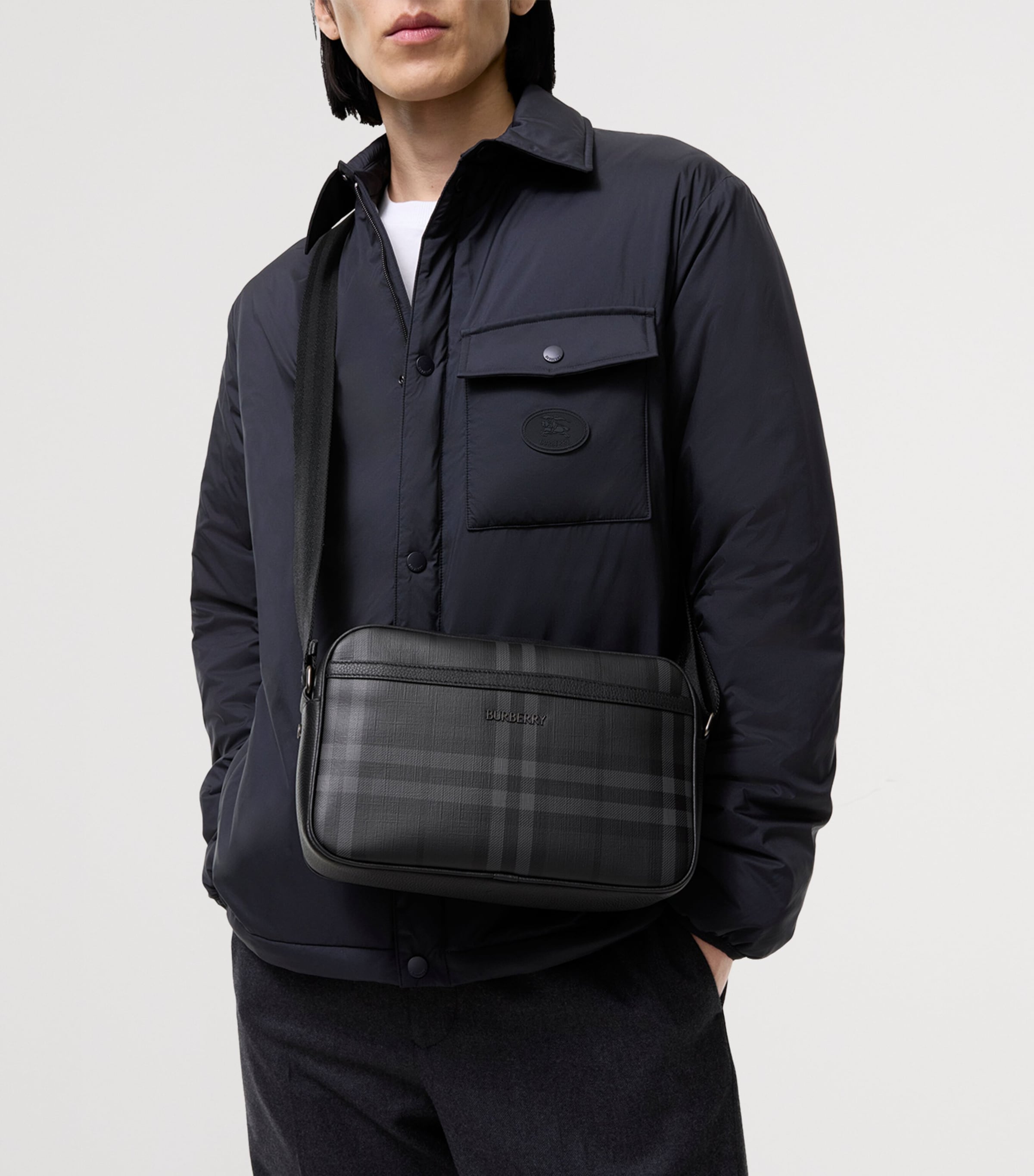 Burberry City Check Cross-Body bag Iron Image 2
