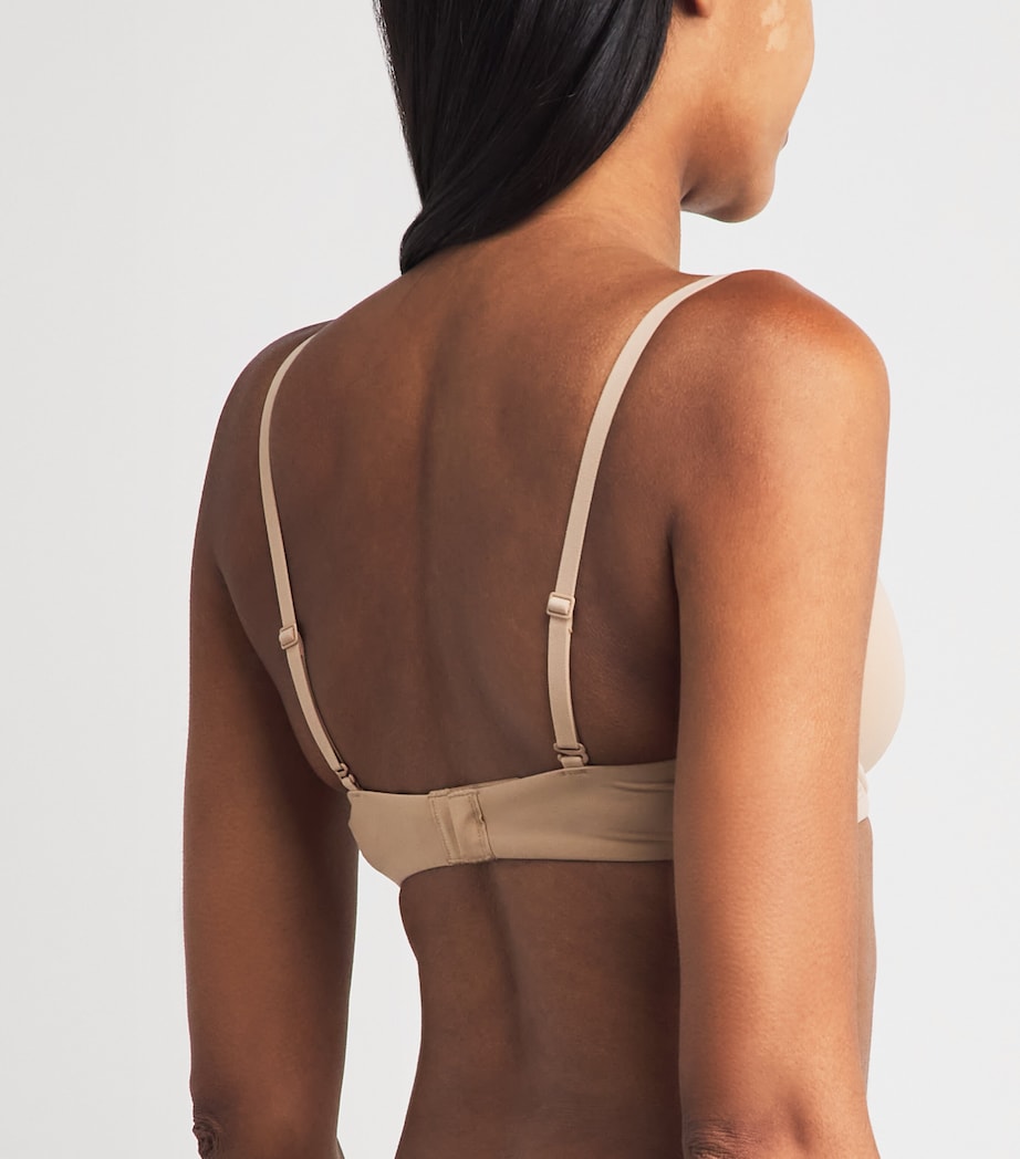 Skims Womens .SKIMS FITS EVERYBODY UNLINED DEMI BRA Clay Image 3